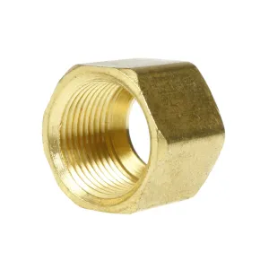 1/2" Compression Nut Hex Shape 11/16"-20 Thread Size Solid Brass Fitting New