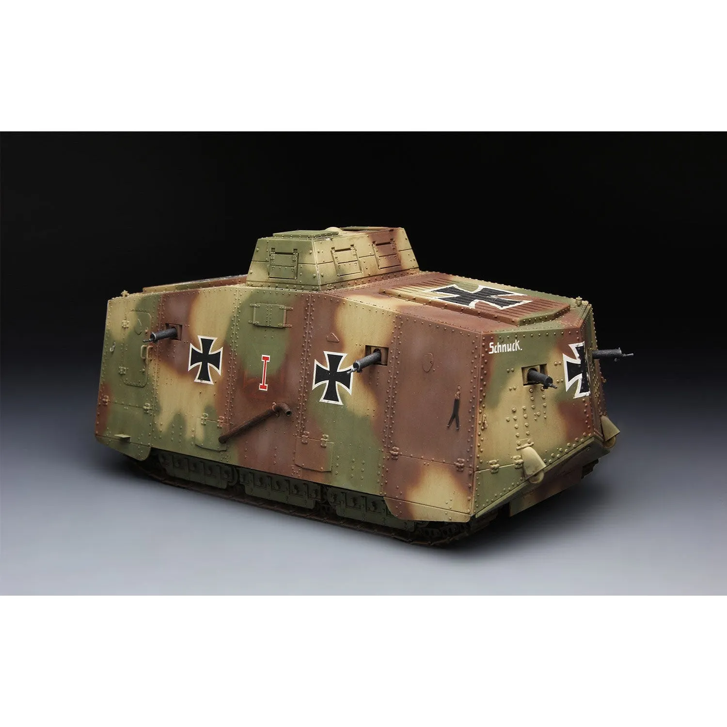 1/35 German A7V Tank(Krupp) Plastic Model Kit