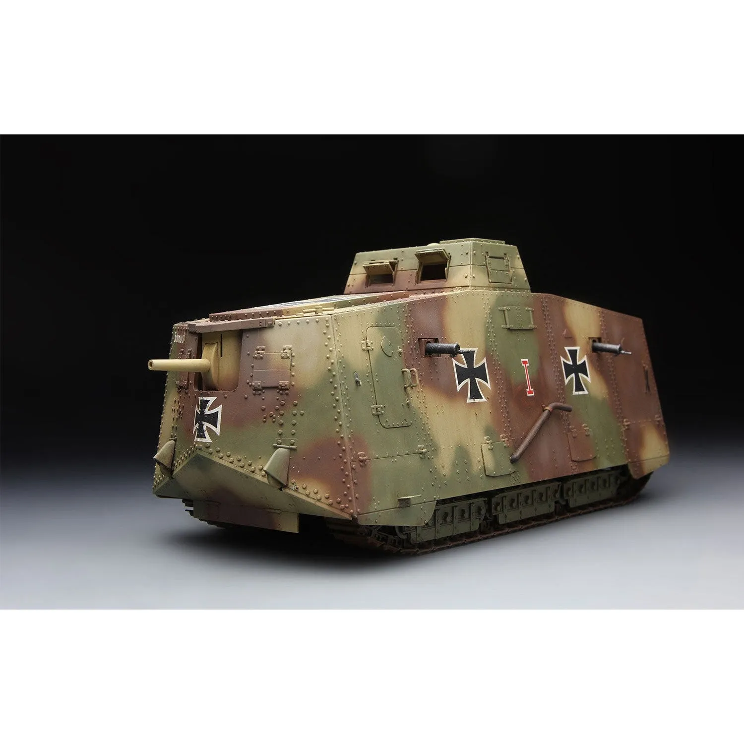 1/35 German A7V Tank(Krupp) Plastic Model Kit