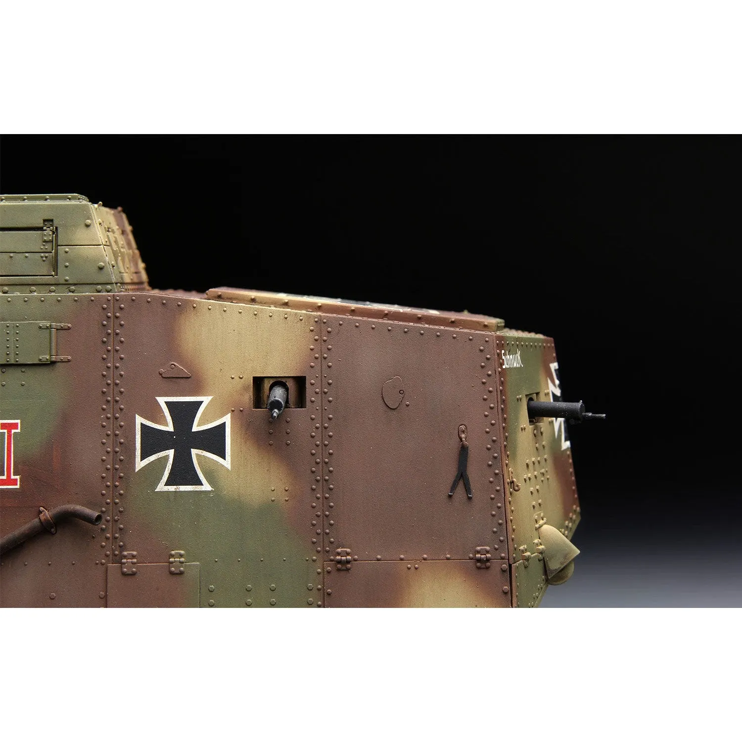1/35 German A7V Tank(Krupp) Plastic Model Kit