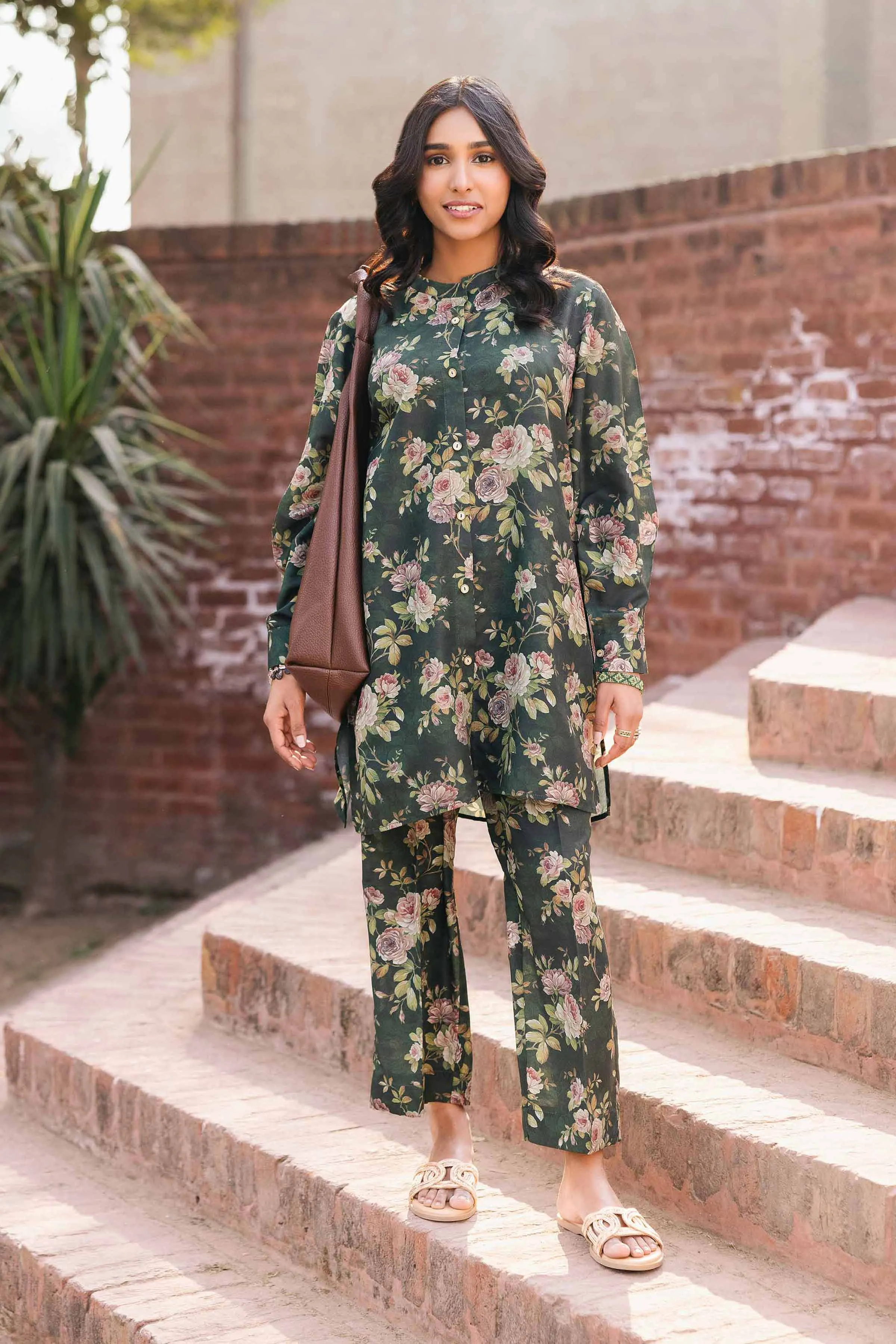2 Piece - Printed Suit - PE25-223