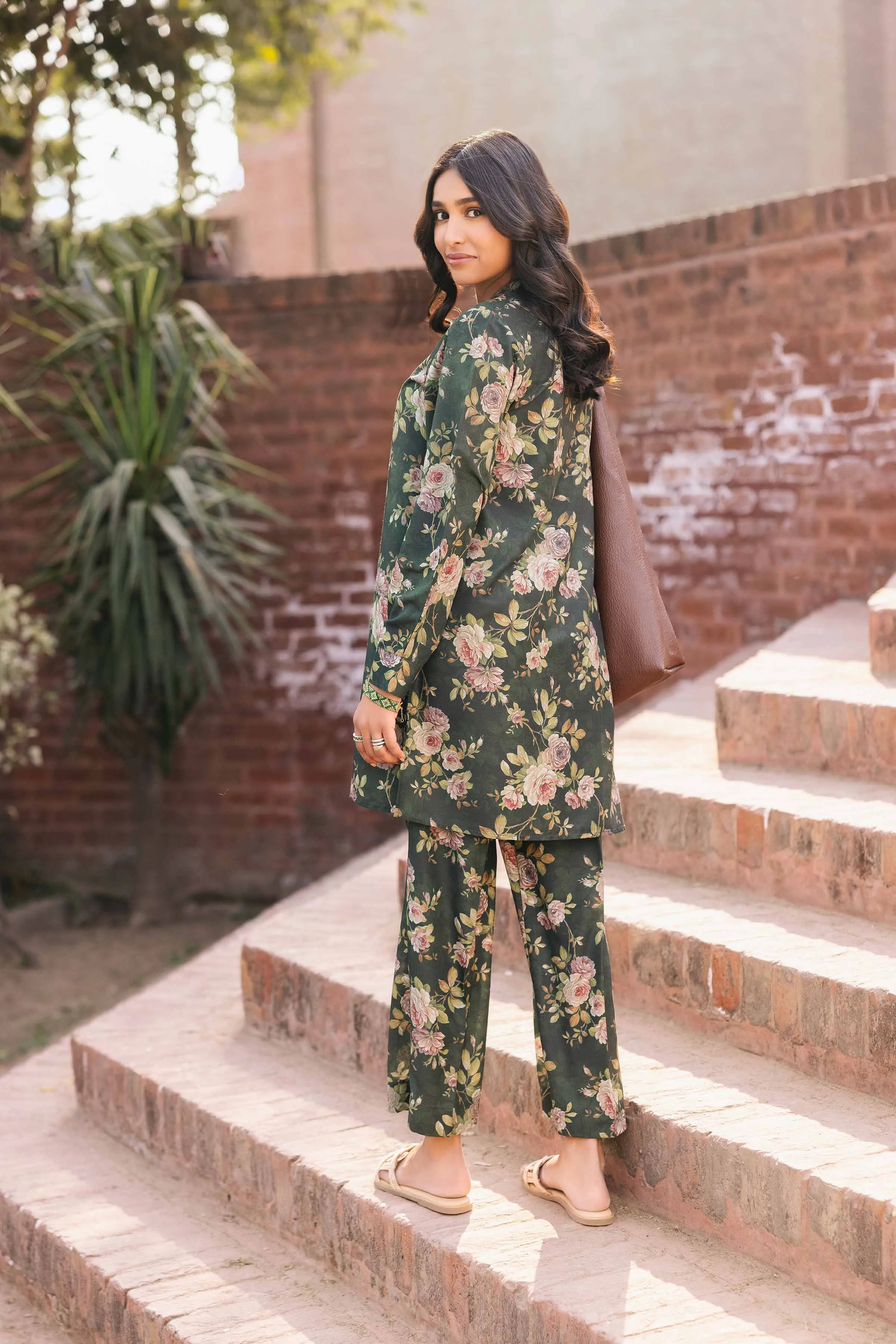2 Piece - Printed Suit - PE25-223