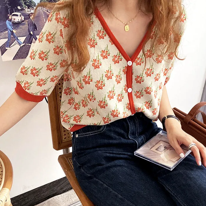 2.0 Secret Garden Button Up Top