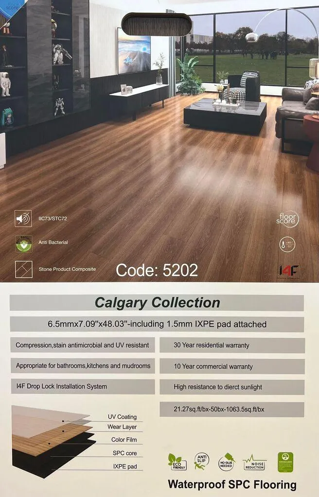5202 - Riche Vinyl 6.5mm Calgary Collection