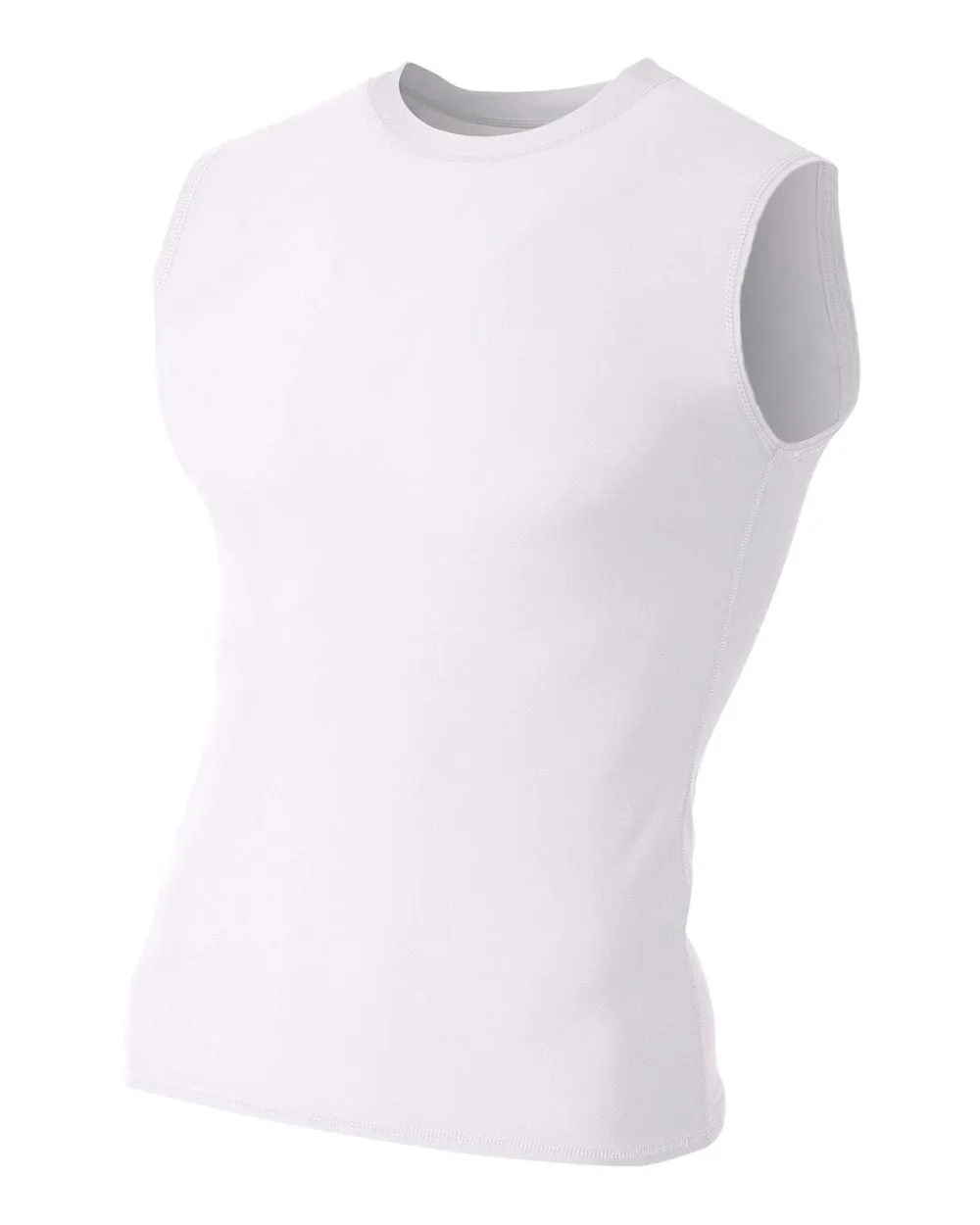 A4 Youth Compression Muscle Tee