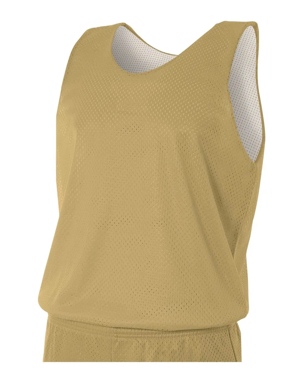 A4 Youth Reversible Mesh Tank