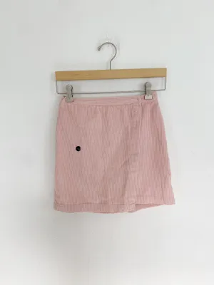 Abercrombie & Fitch corduroy pink wrap skirt NWT XXS