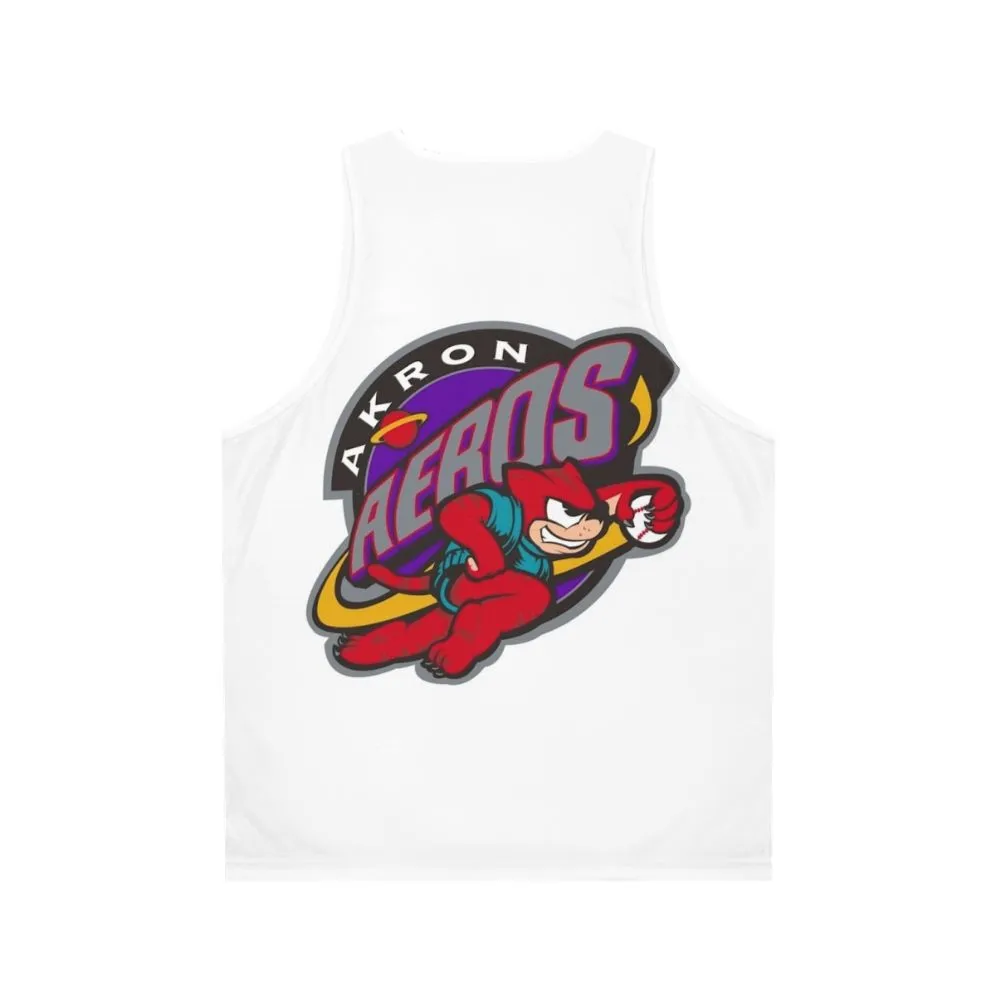 Akron Aeros Unisex Tank Top for Baseball Fans