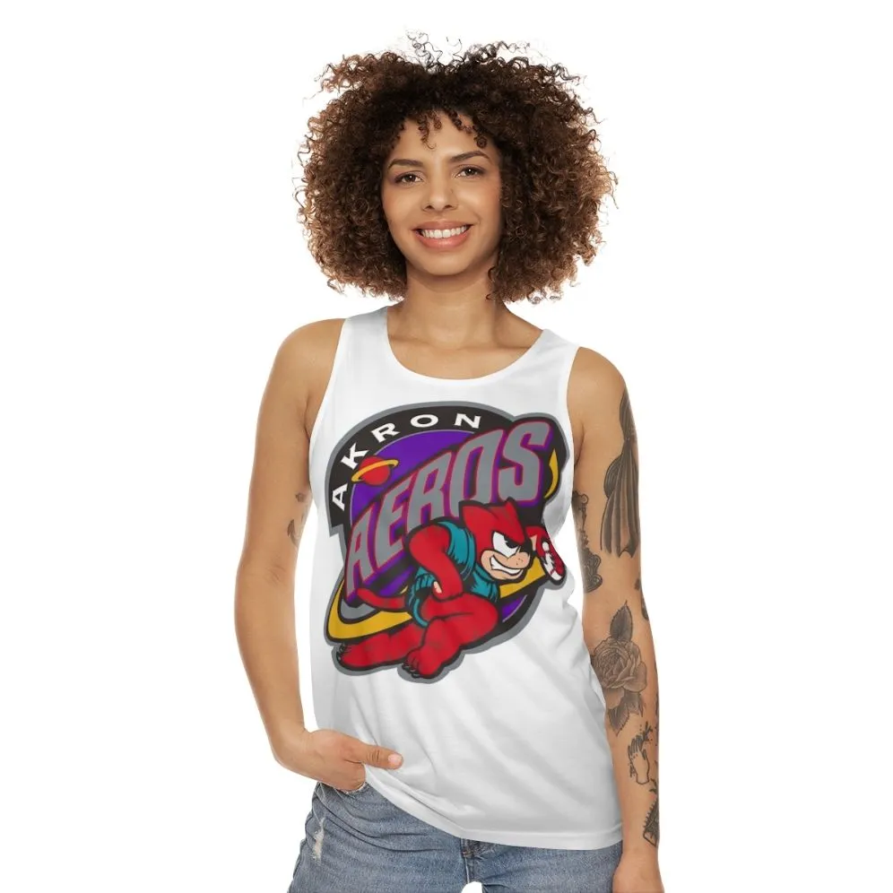 Akron Aeros Unisex Tank Top for Baseball Fans