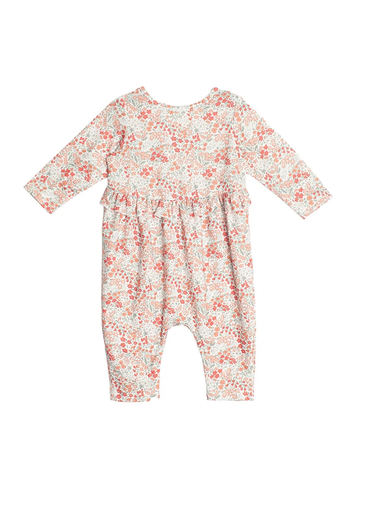 Amber Floral Long Sleeve Romper