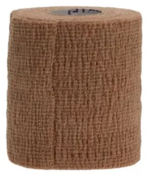 Andover Coflex Non-Woven Cohesive Bandages Wrap Selfadherent 4X5Ydtan 18Rl/Cs