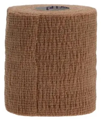 Andover Coflex Non-Woven Cohesive Bandages Wrap Selfadherent 4X5Ydtan 18Rl/Cs
