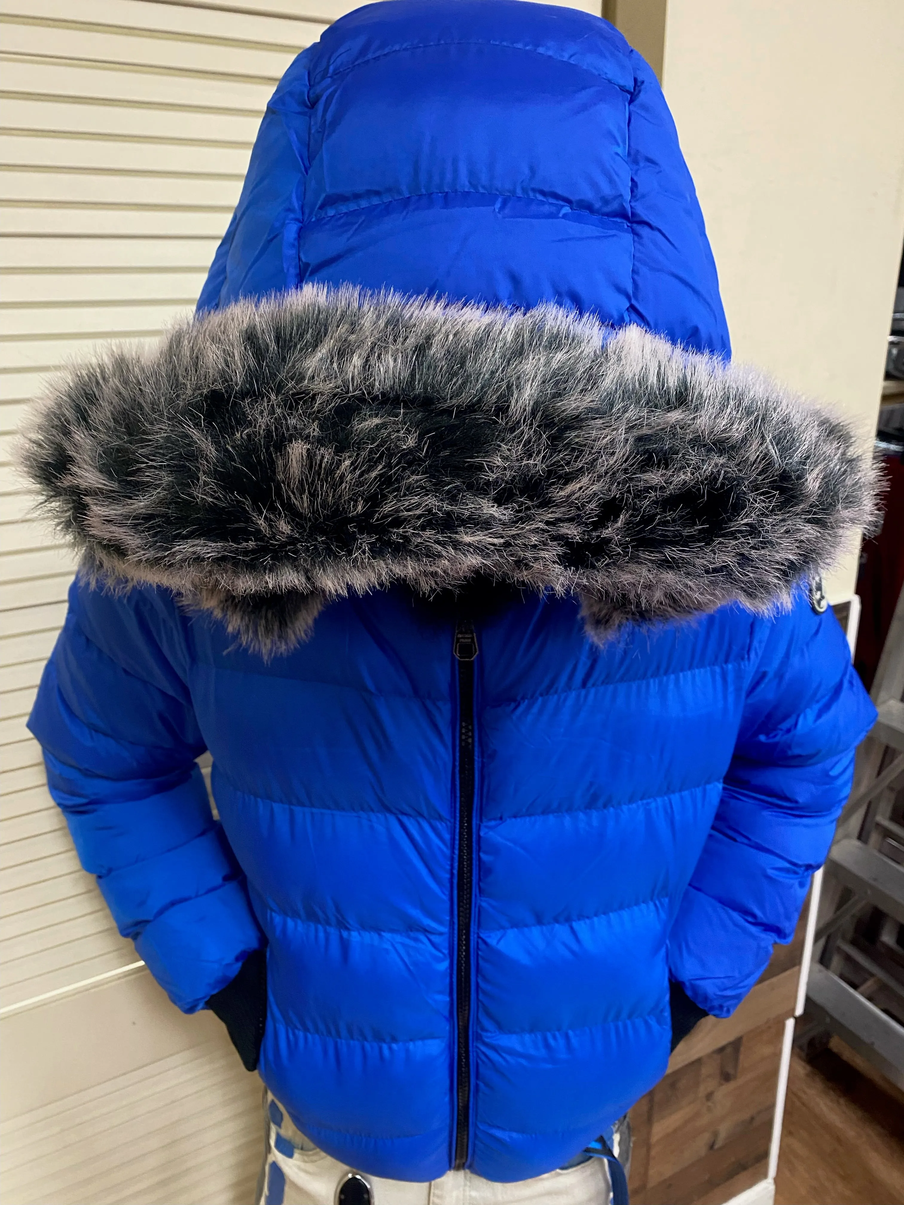 Avenue Paris - Men's Puffer Jacket - Blue