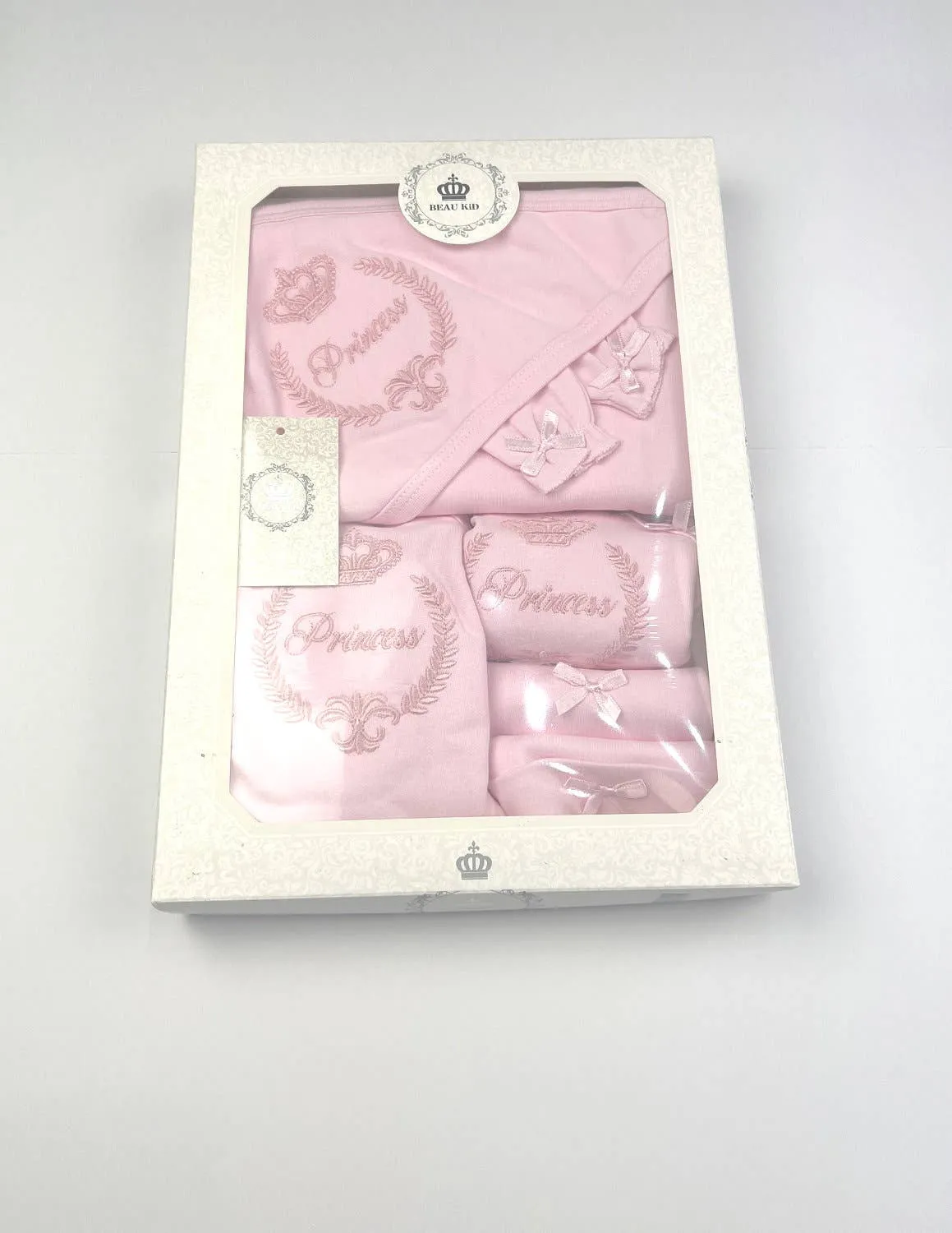 Babysuit Set: Pink / 0-3 mths