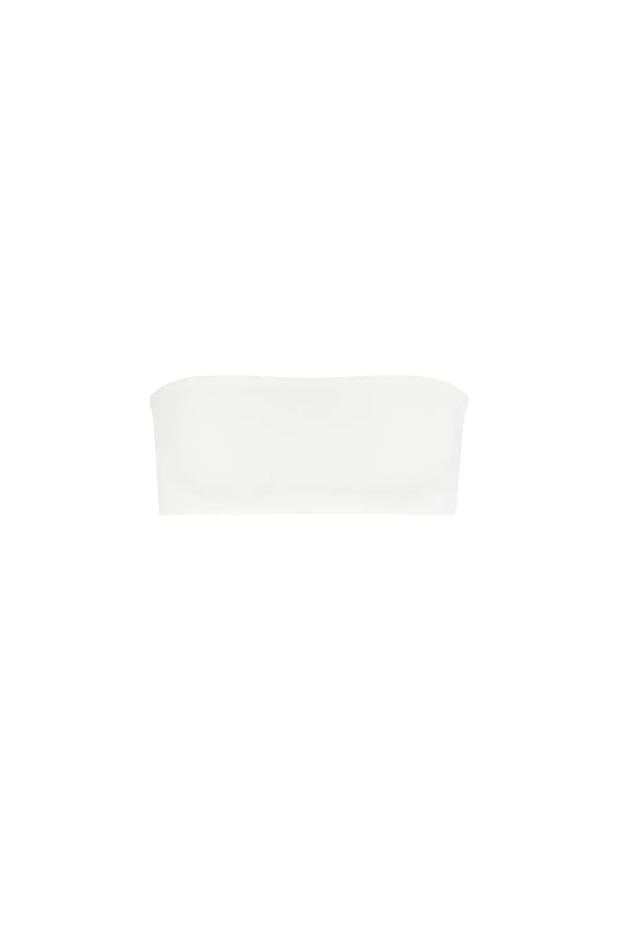 BASE OFF WHITE BANDEAU TOP