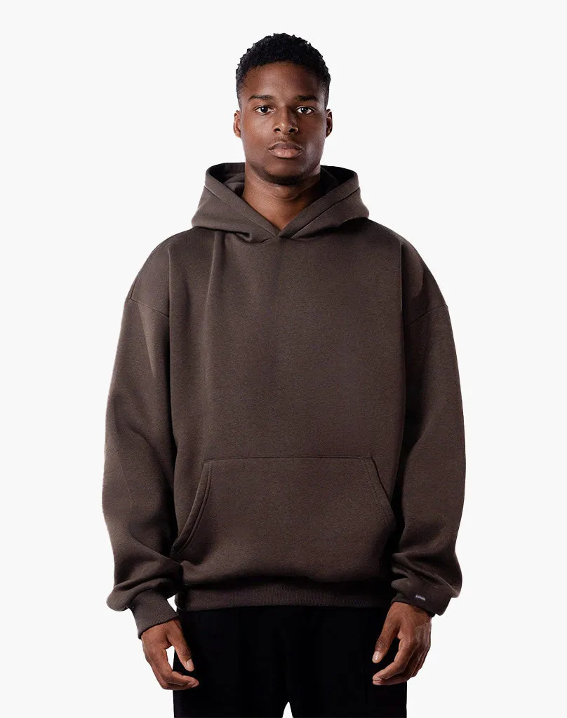 BASIC HOODIE (BROWN)