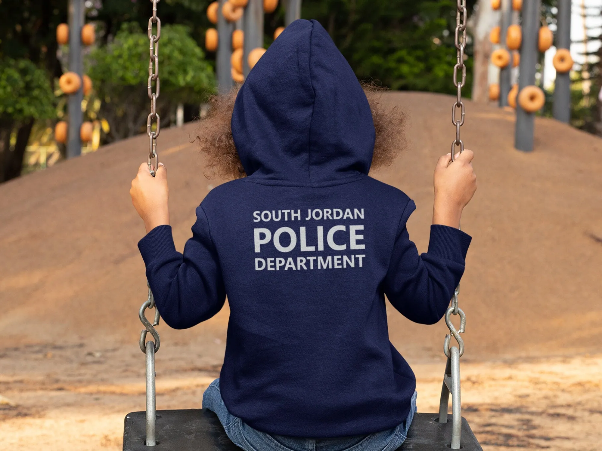 Birthday Police Toddler Hoodie - Navy