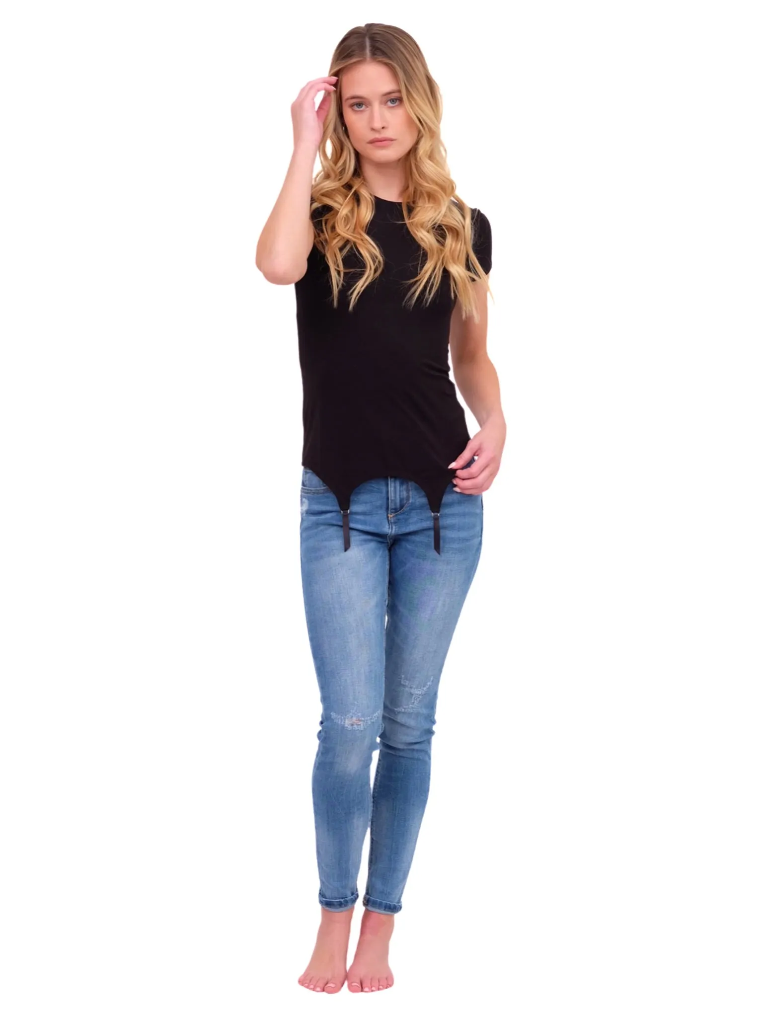 Black Garter T-Shirt