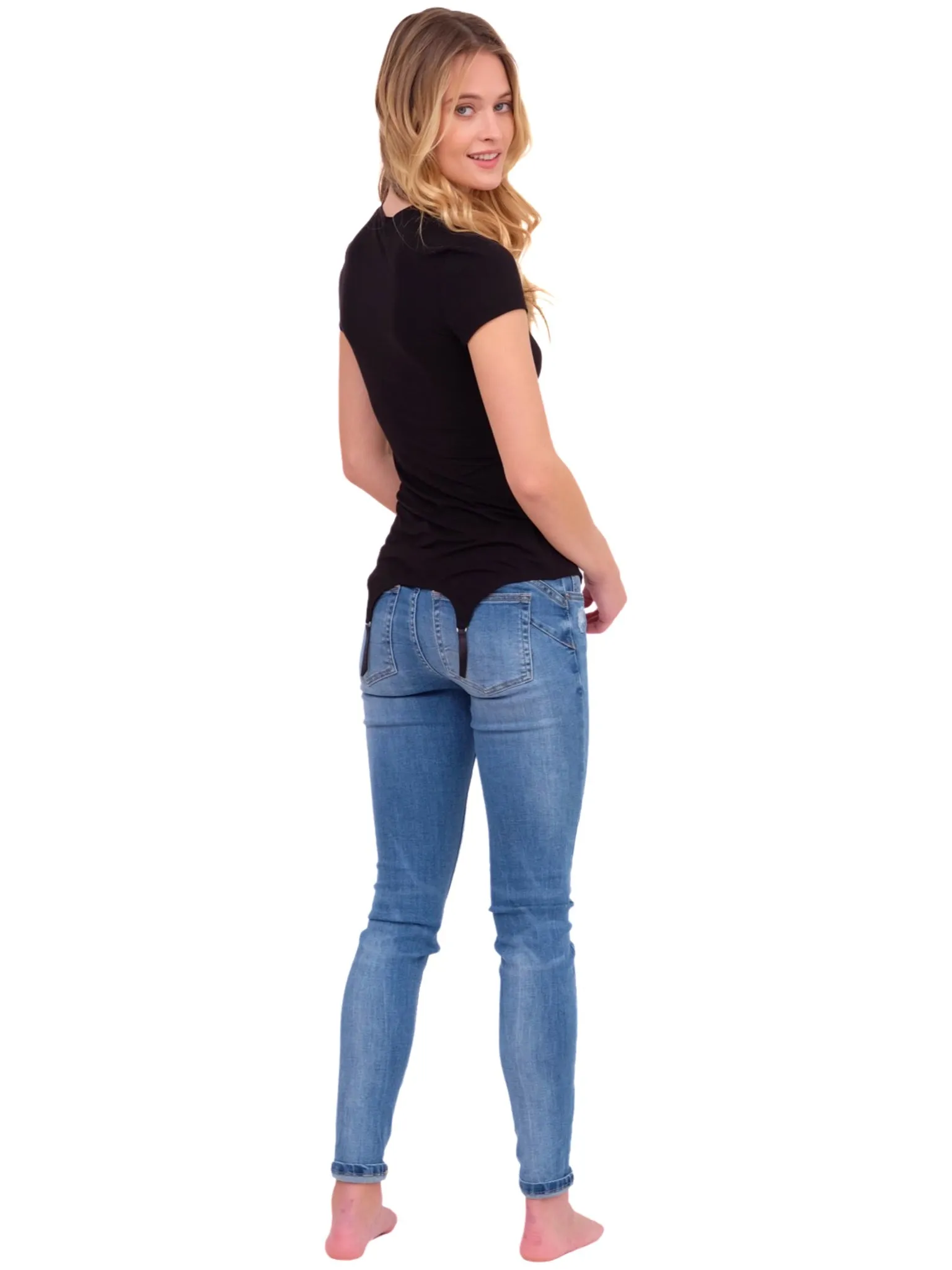 Black Garter T-Shirt