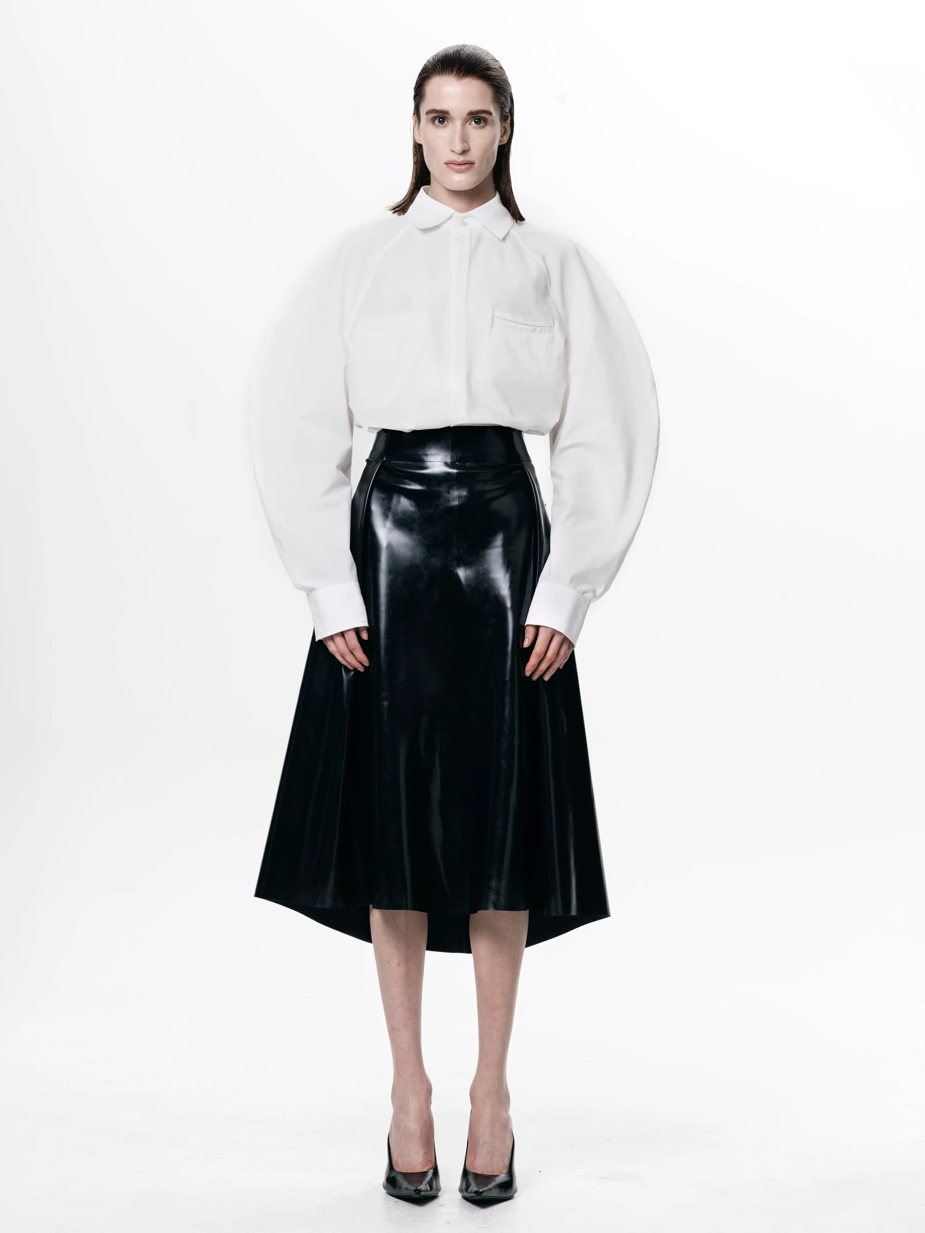 Black Pleated Skirt