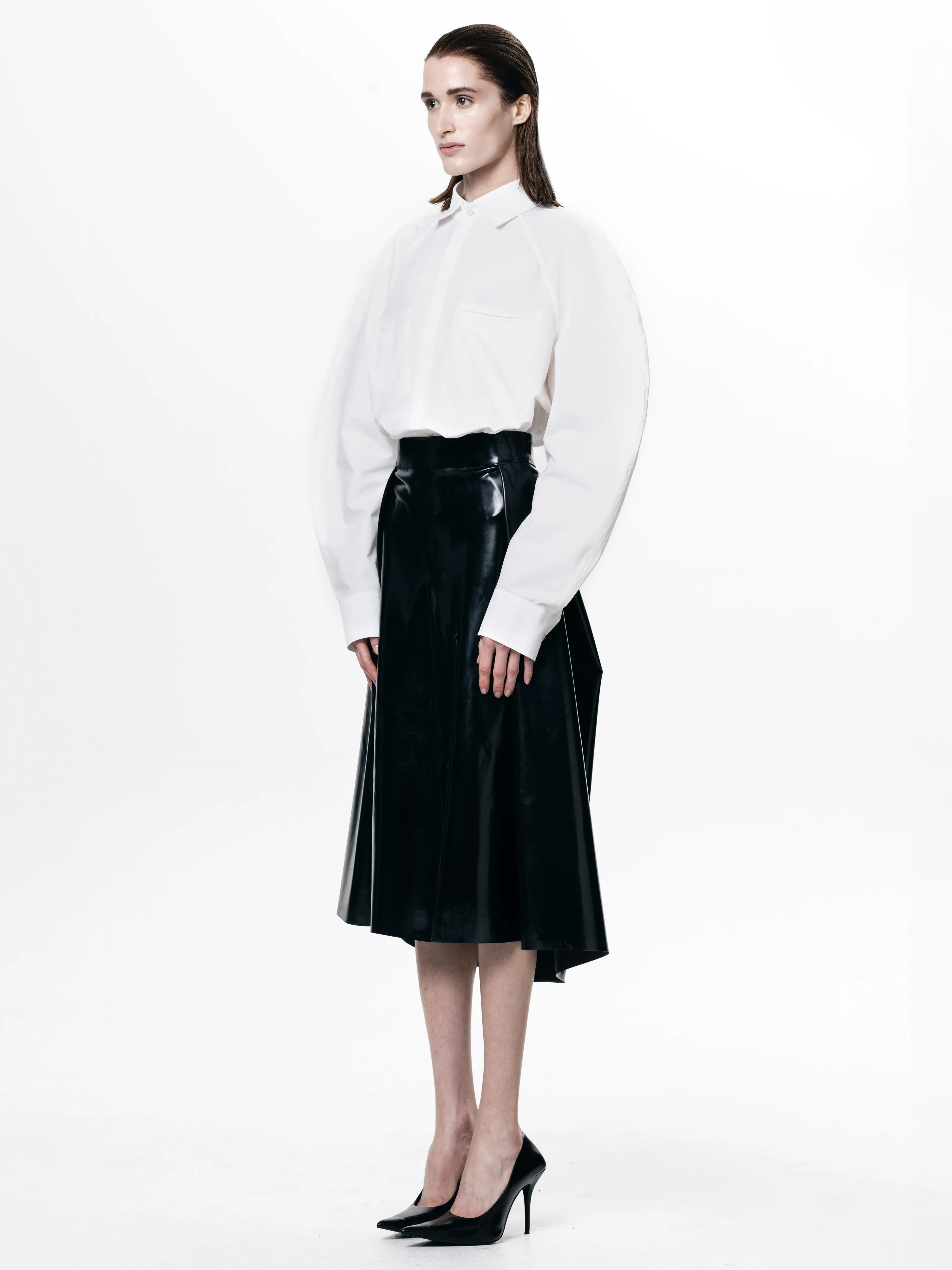 Black Pleated Skirt