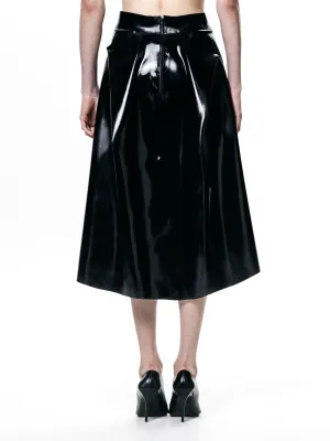 Black Pleated Skirt