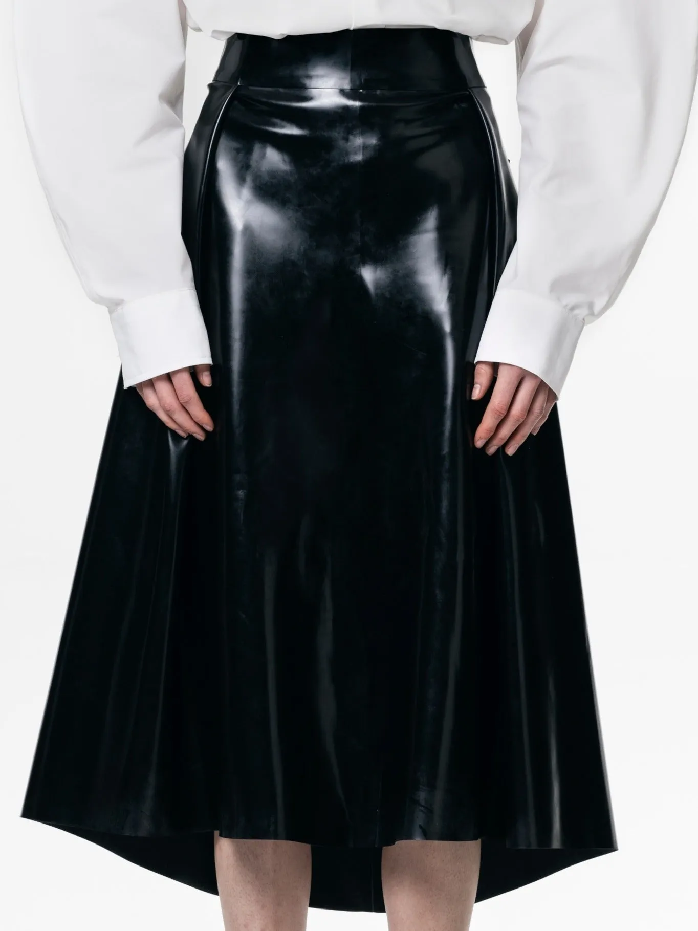 Black Pleated Skirt