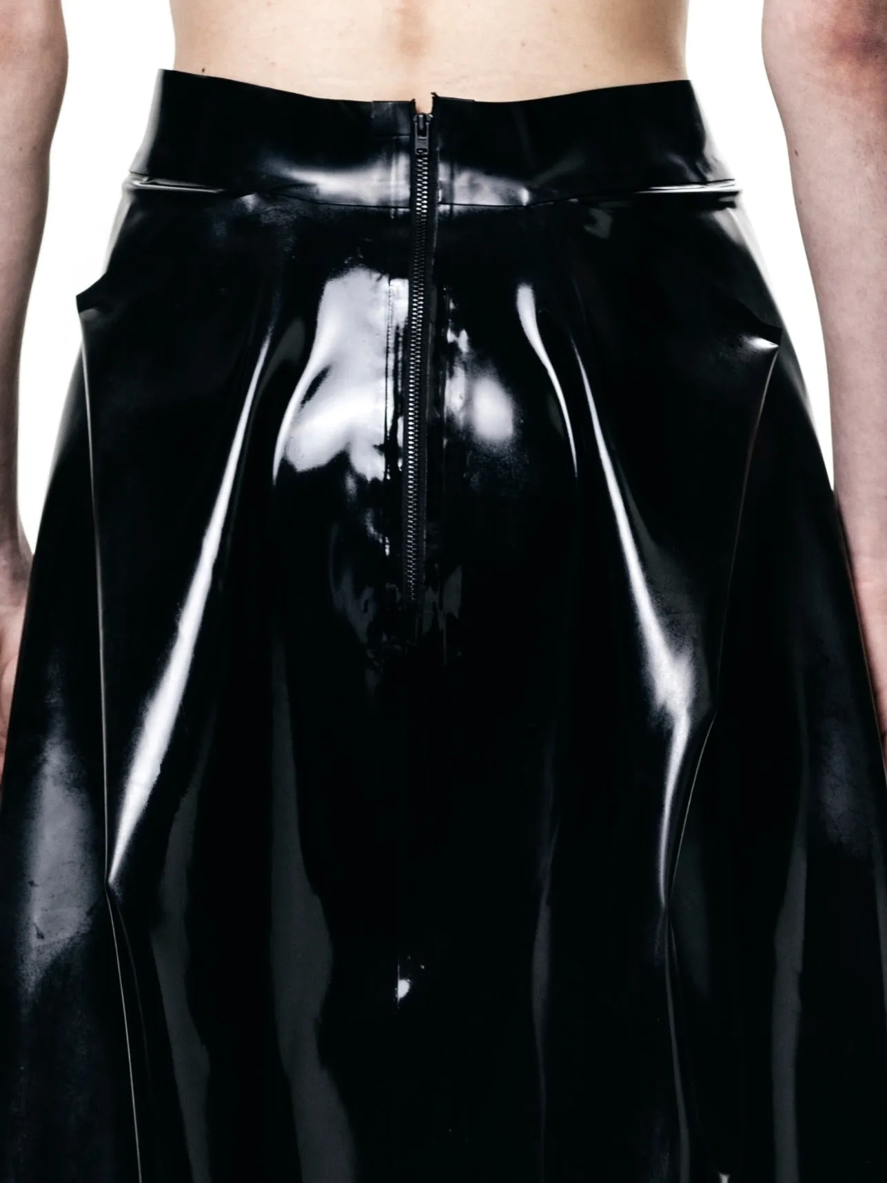Black Pleated Skirt