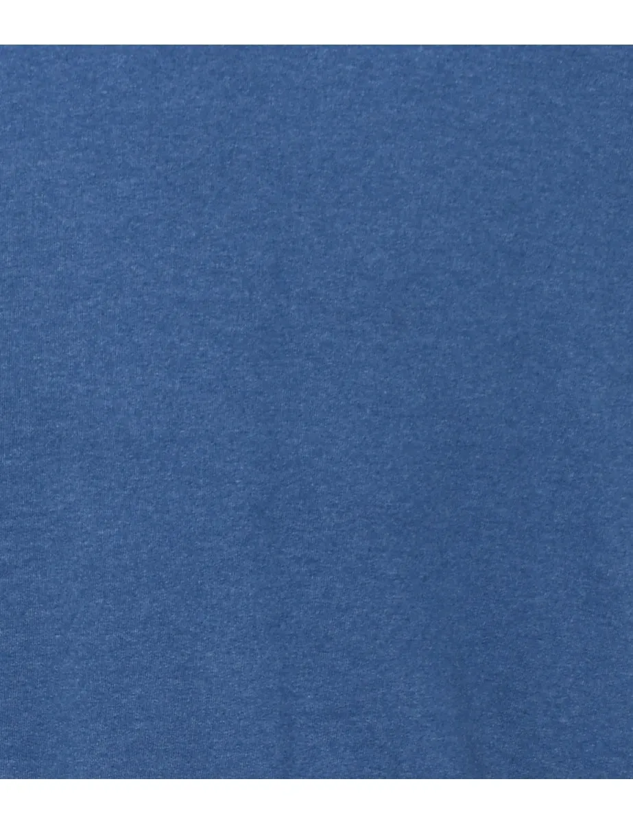 Blue Plain Sweatshirt - XL