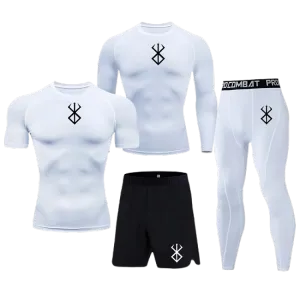 BOS BLACK 4PCS SET RASH BUNDLE FIT