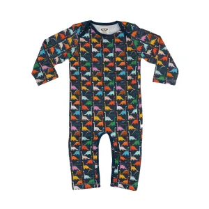 Boys Spikey Dino Romper