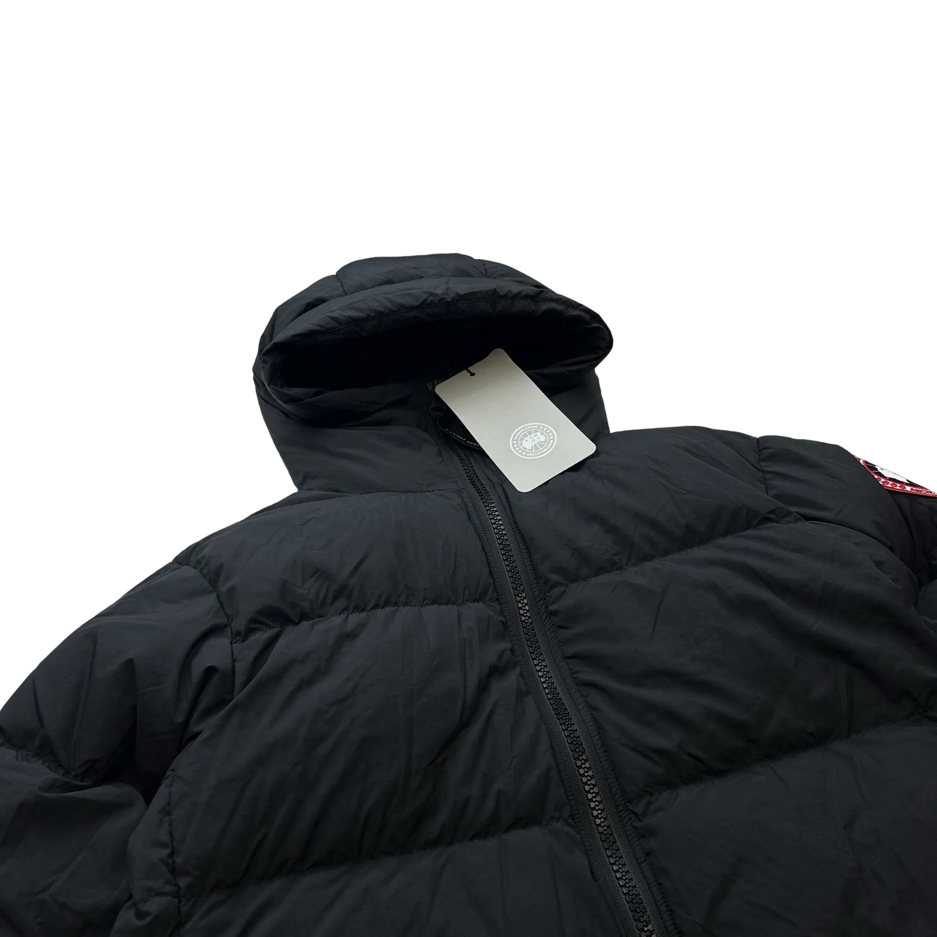 Canada Goose Black Laurence Long Puffer Parka Jacket - Small