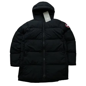 Canada Goose Black Laurence Long Puffer Parka Jacket - Small
