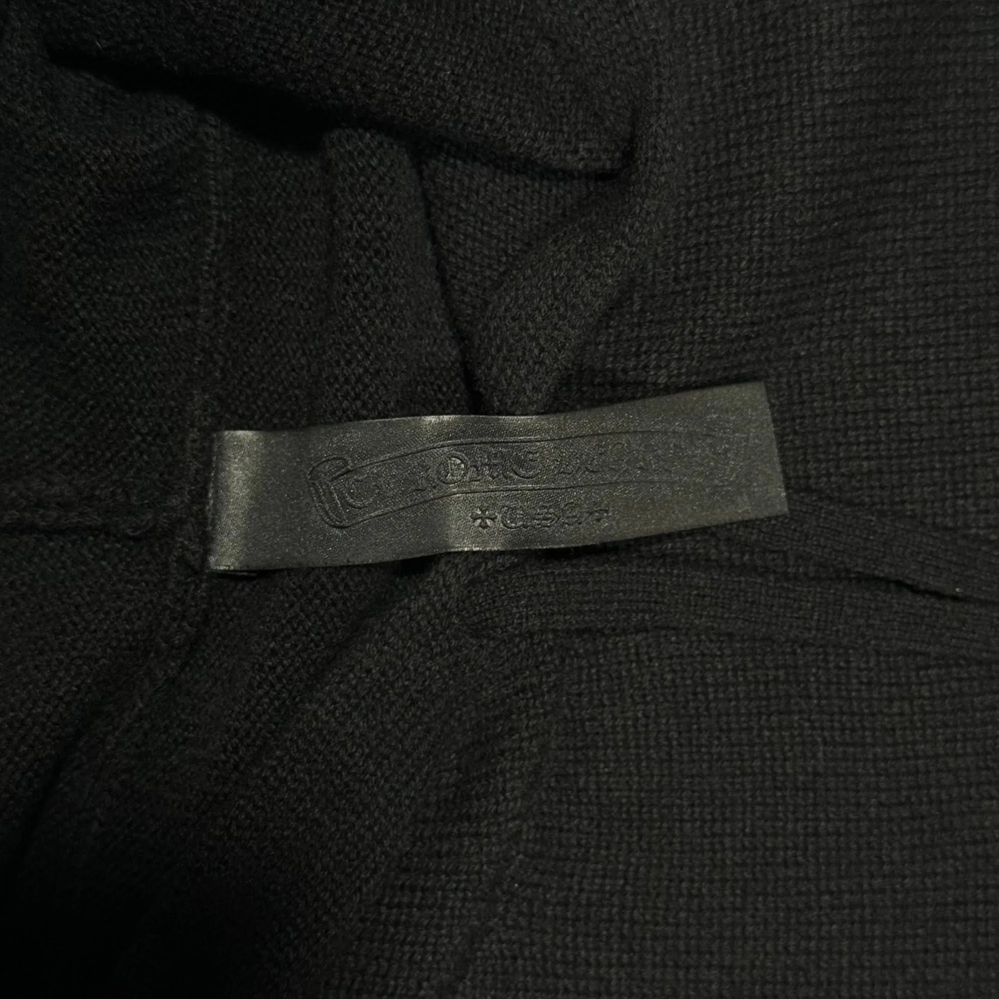 Cashmere Cross Patch Hoodie
