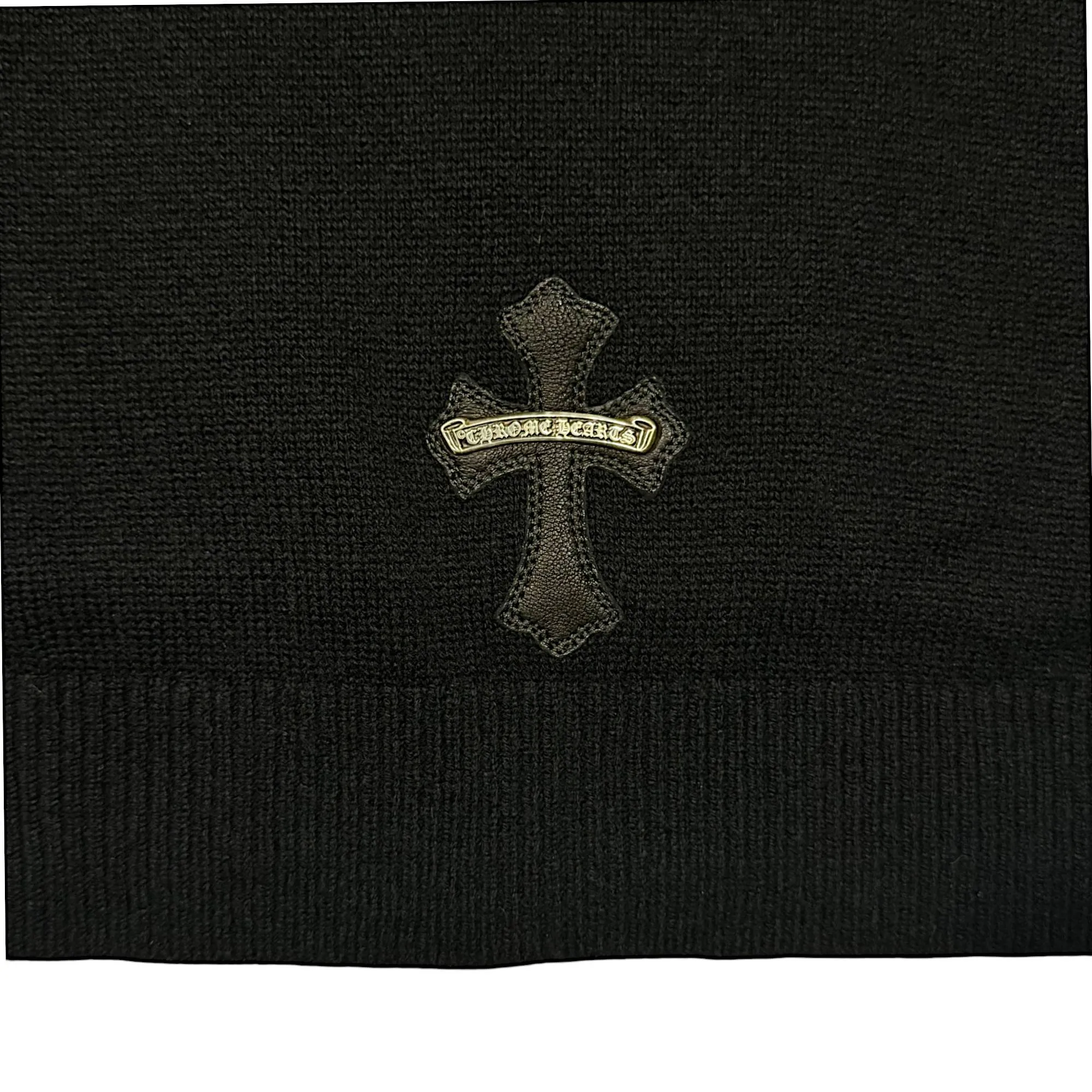 Cashmere Cross Patch Hoodie