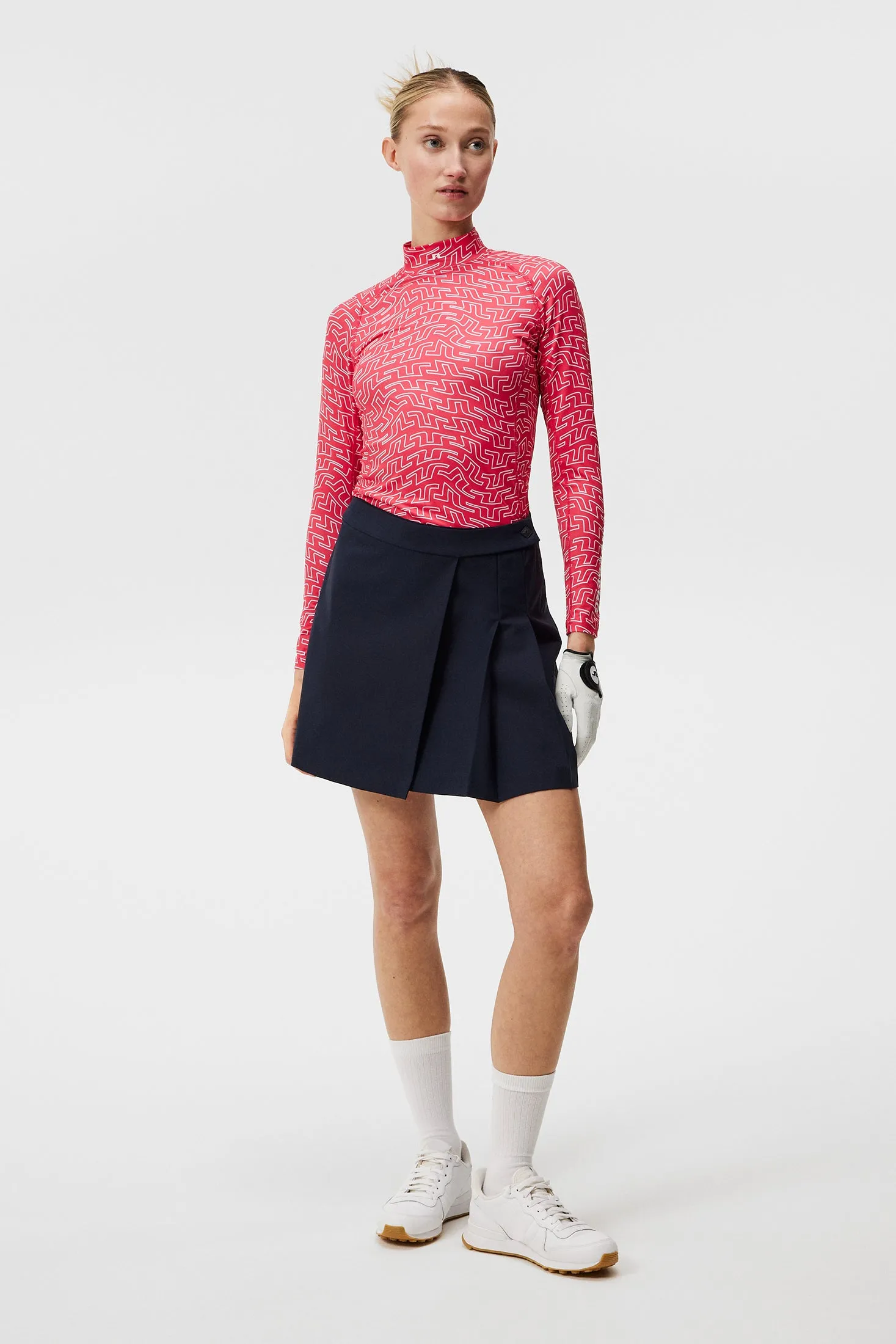 Cataleya Pleated Skirt / JL Navy