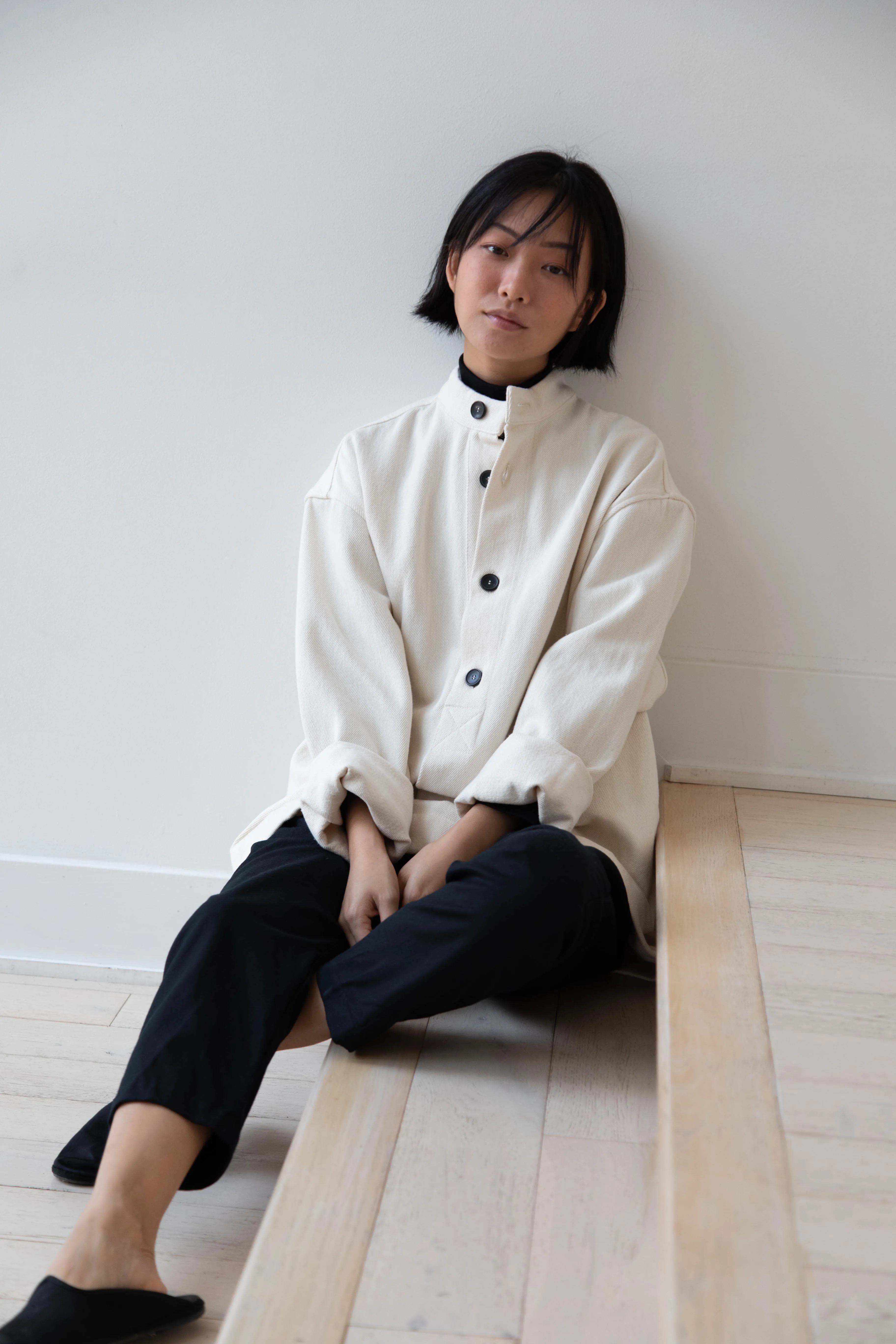Cawley Pullover in Ecru