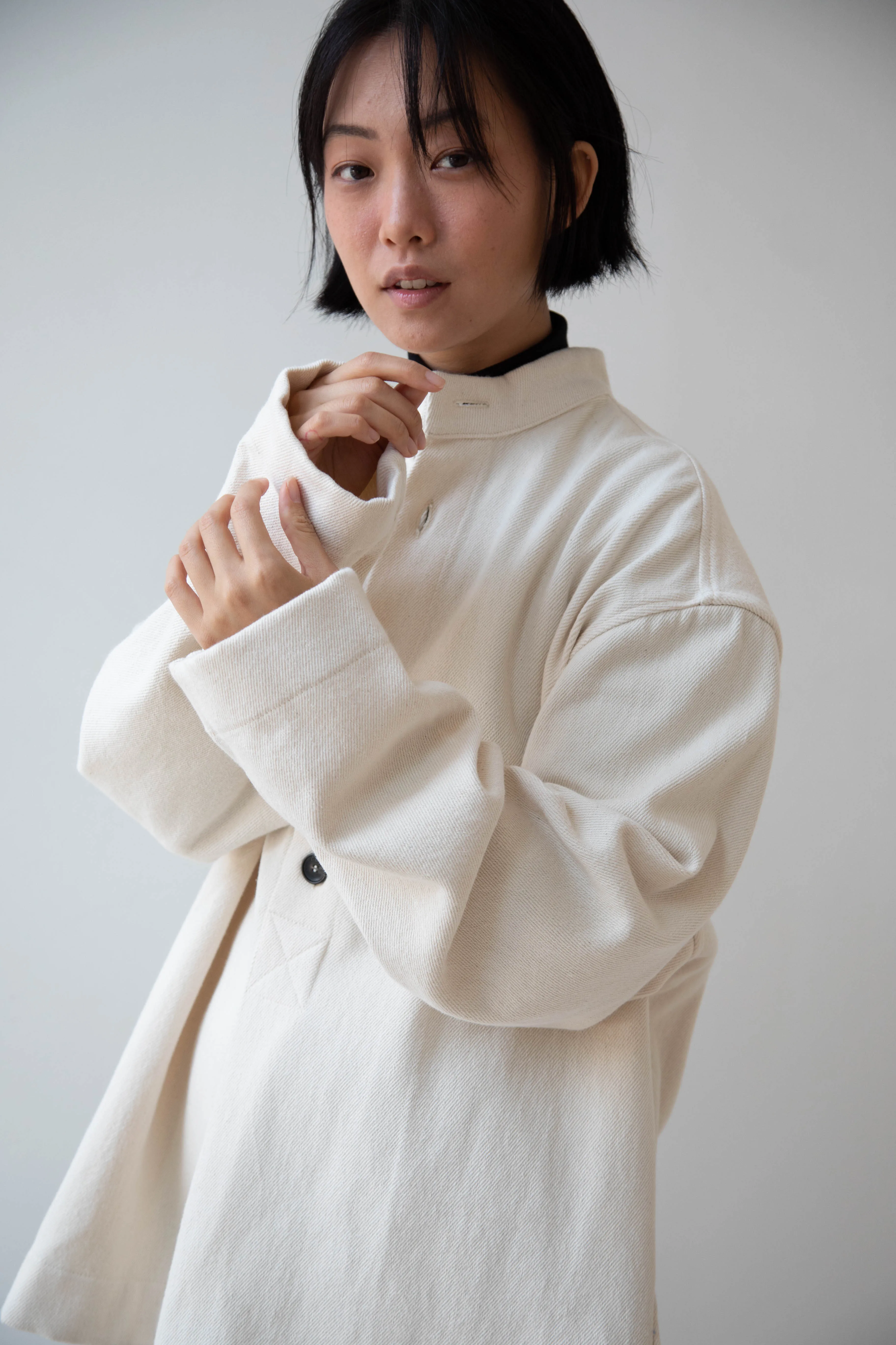 Cawley Pullover in Ecru