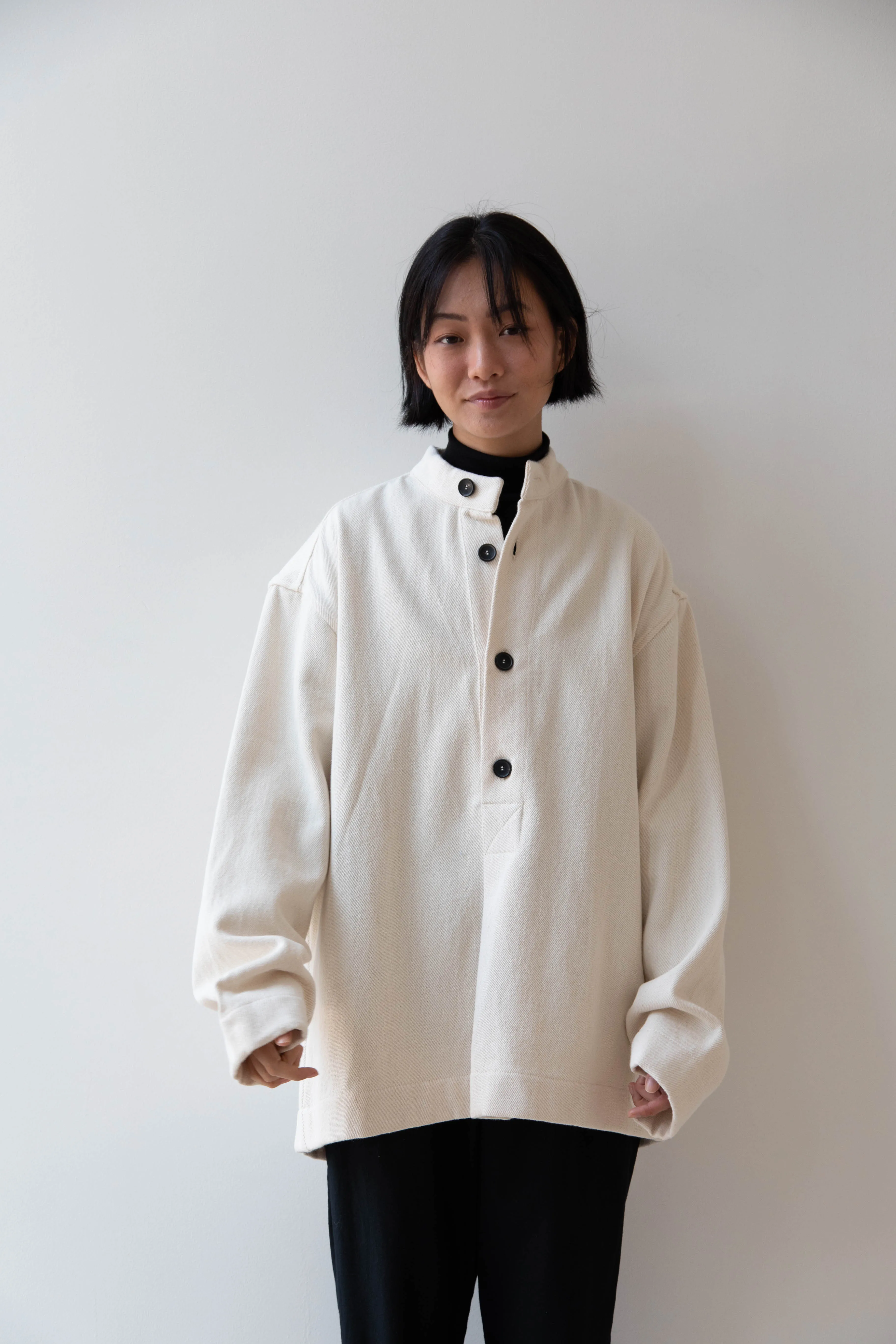 Cawley Pullover in Ecru
