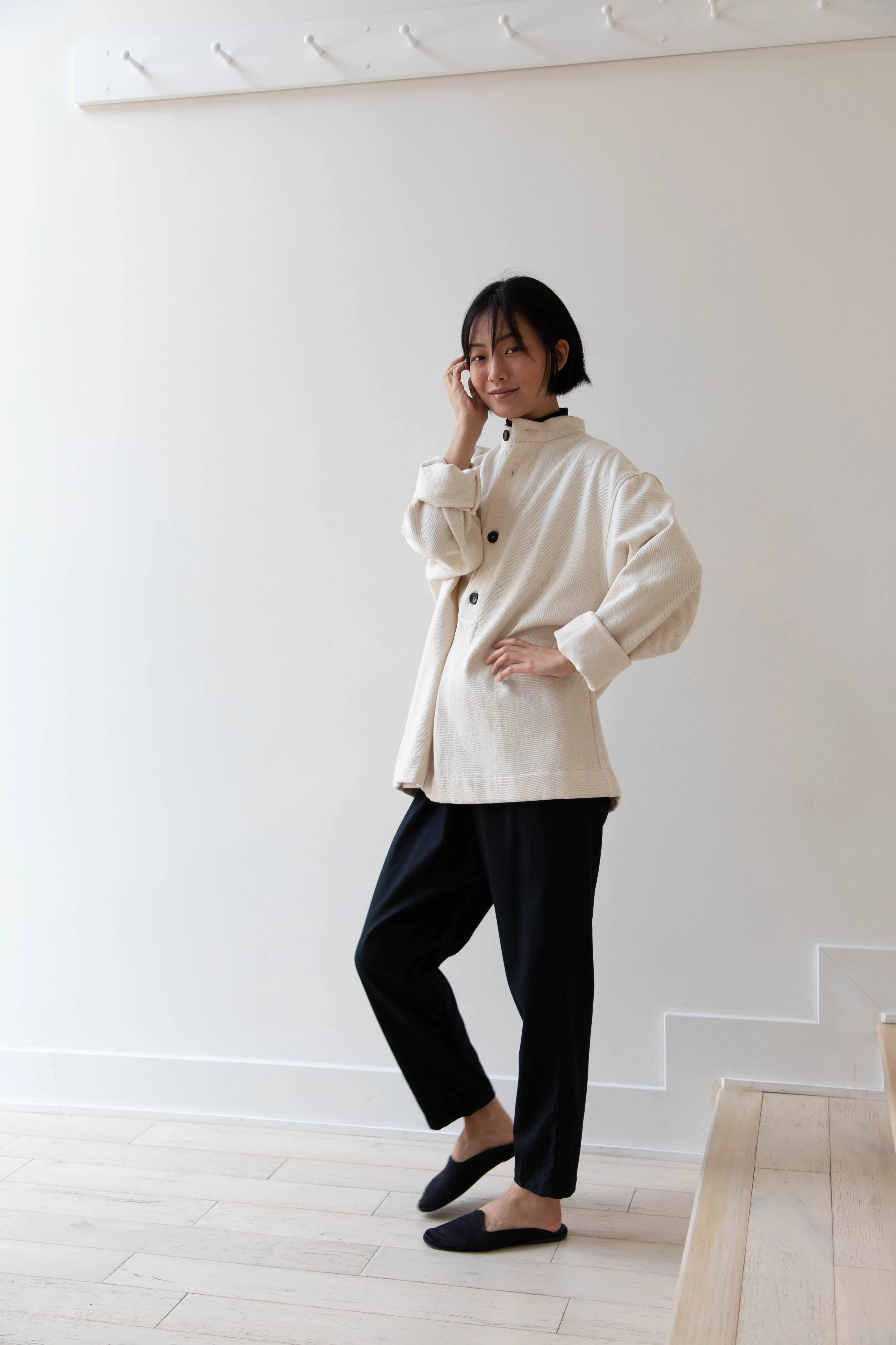 Cawley Pullover in Ecru