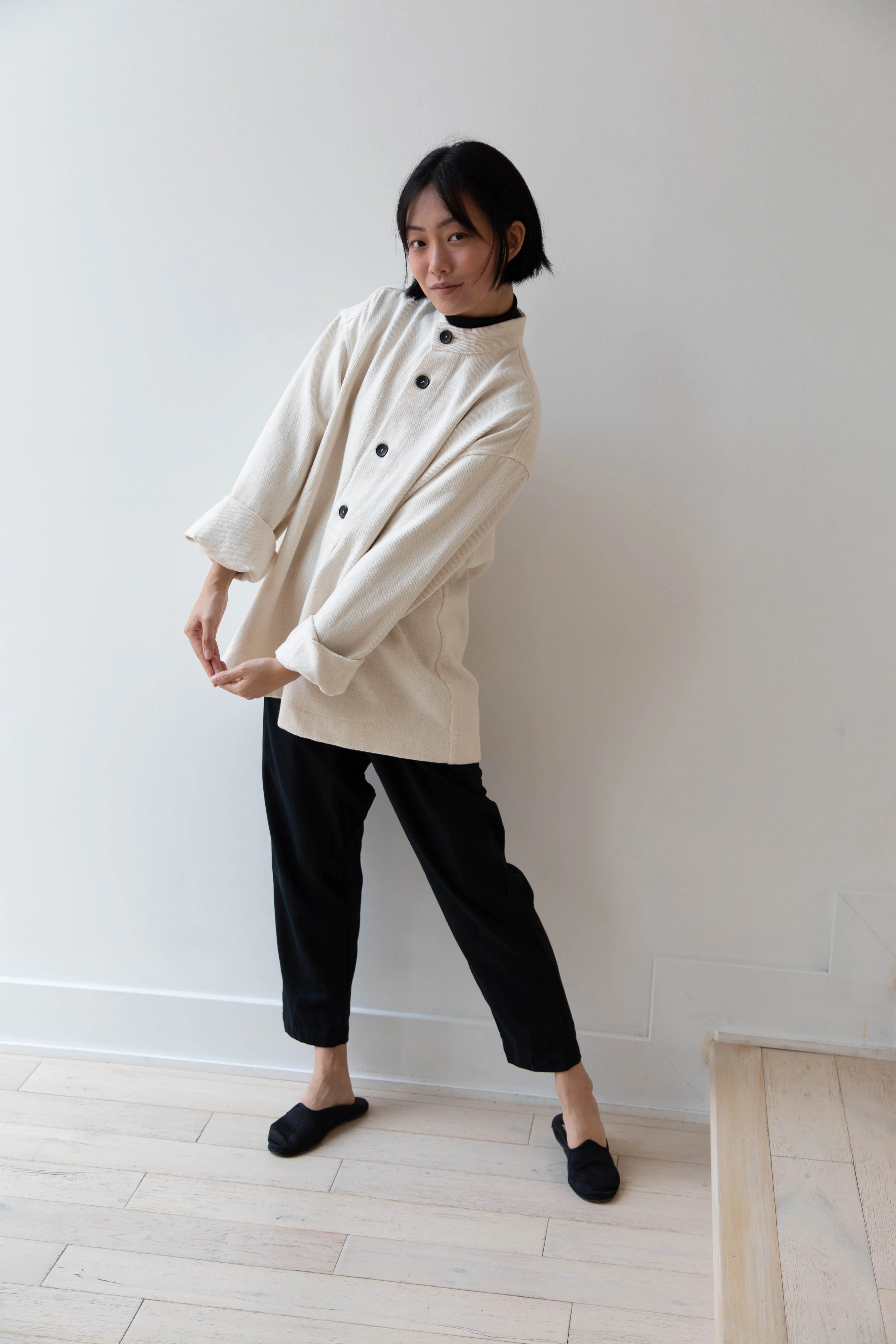Cawley Pullover in Ecru