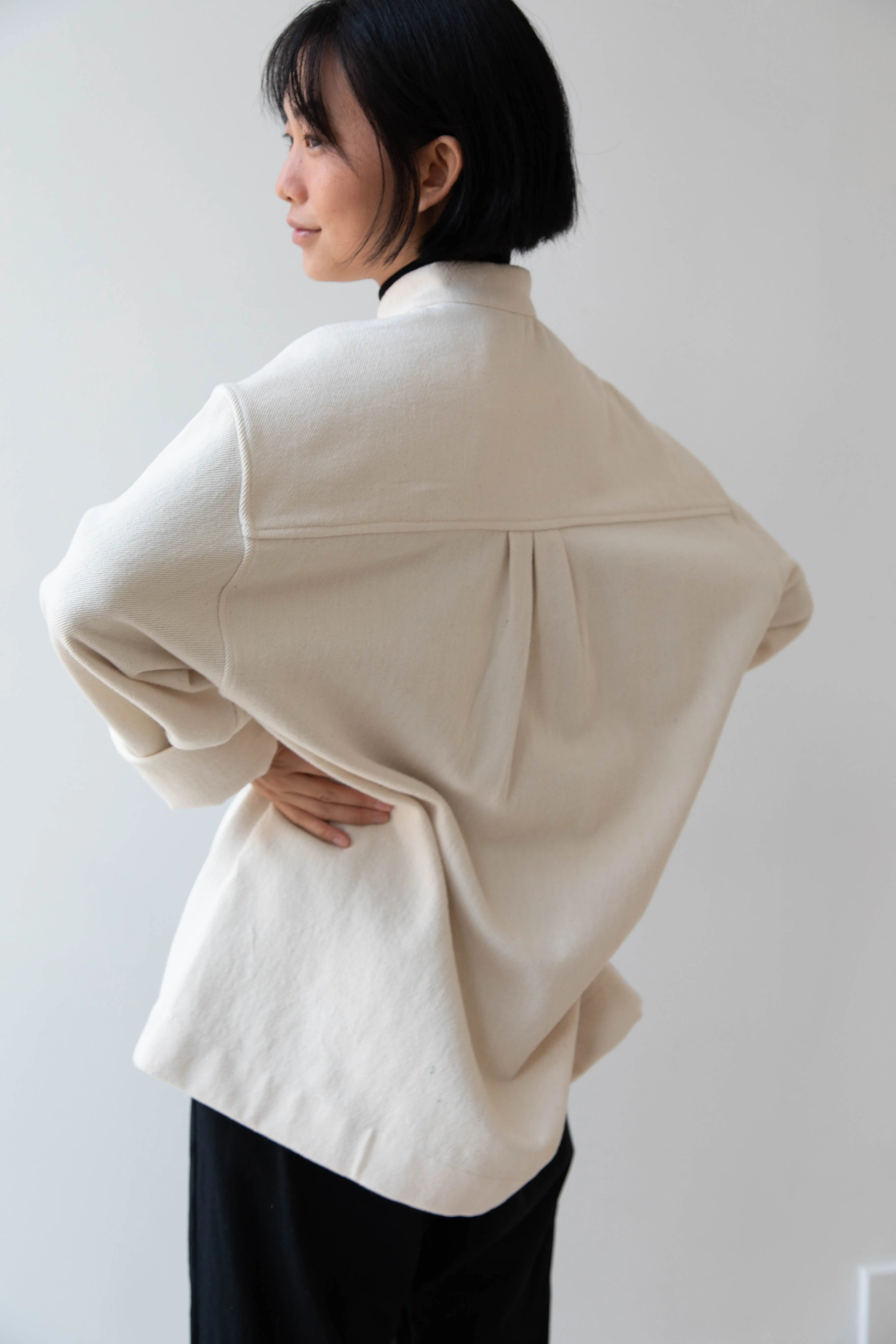 Cawley Pullover in Ecru
