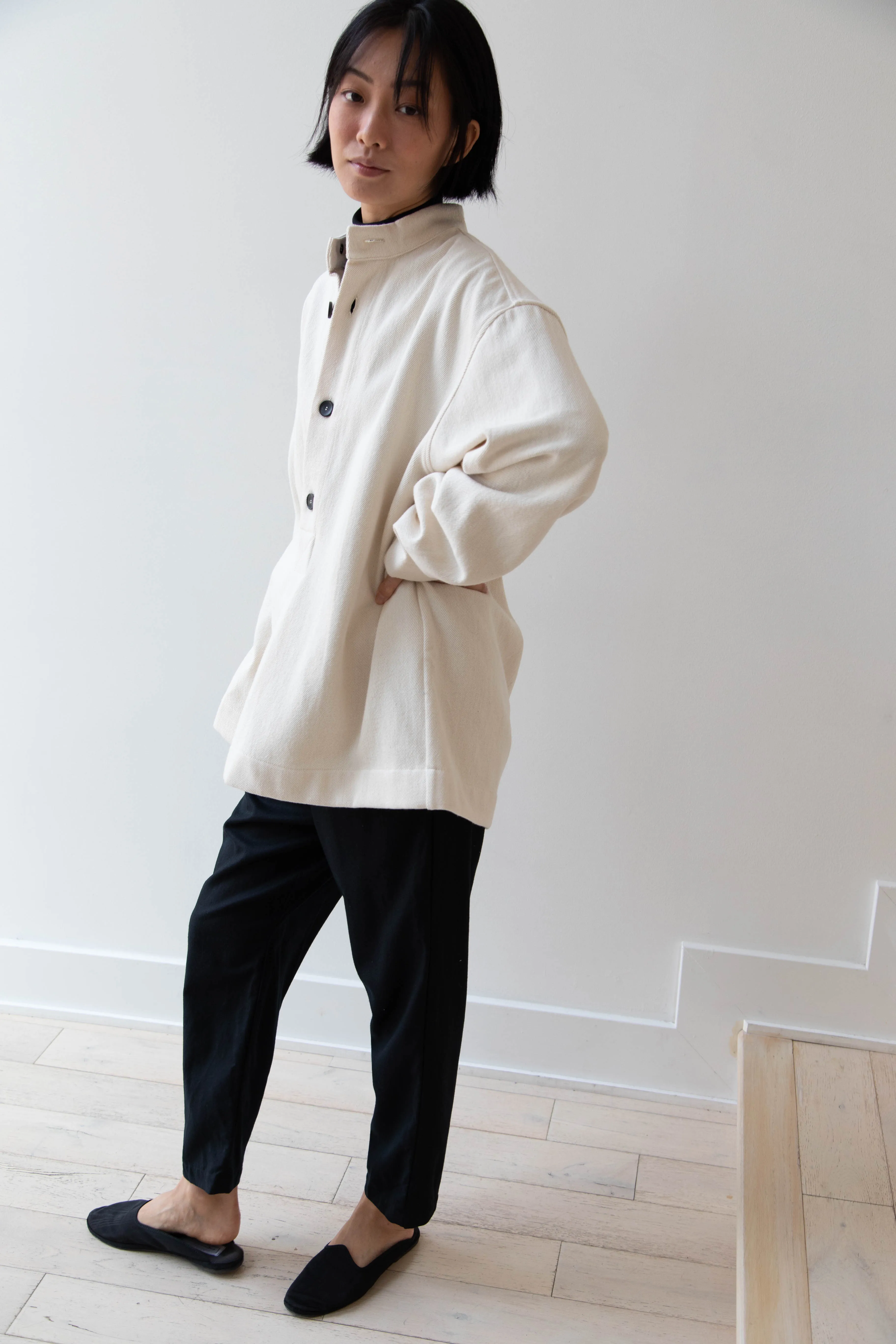 Cawley Pullover in Ecru