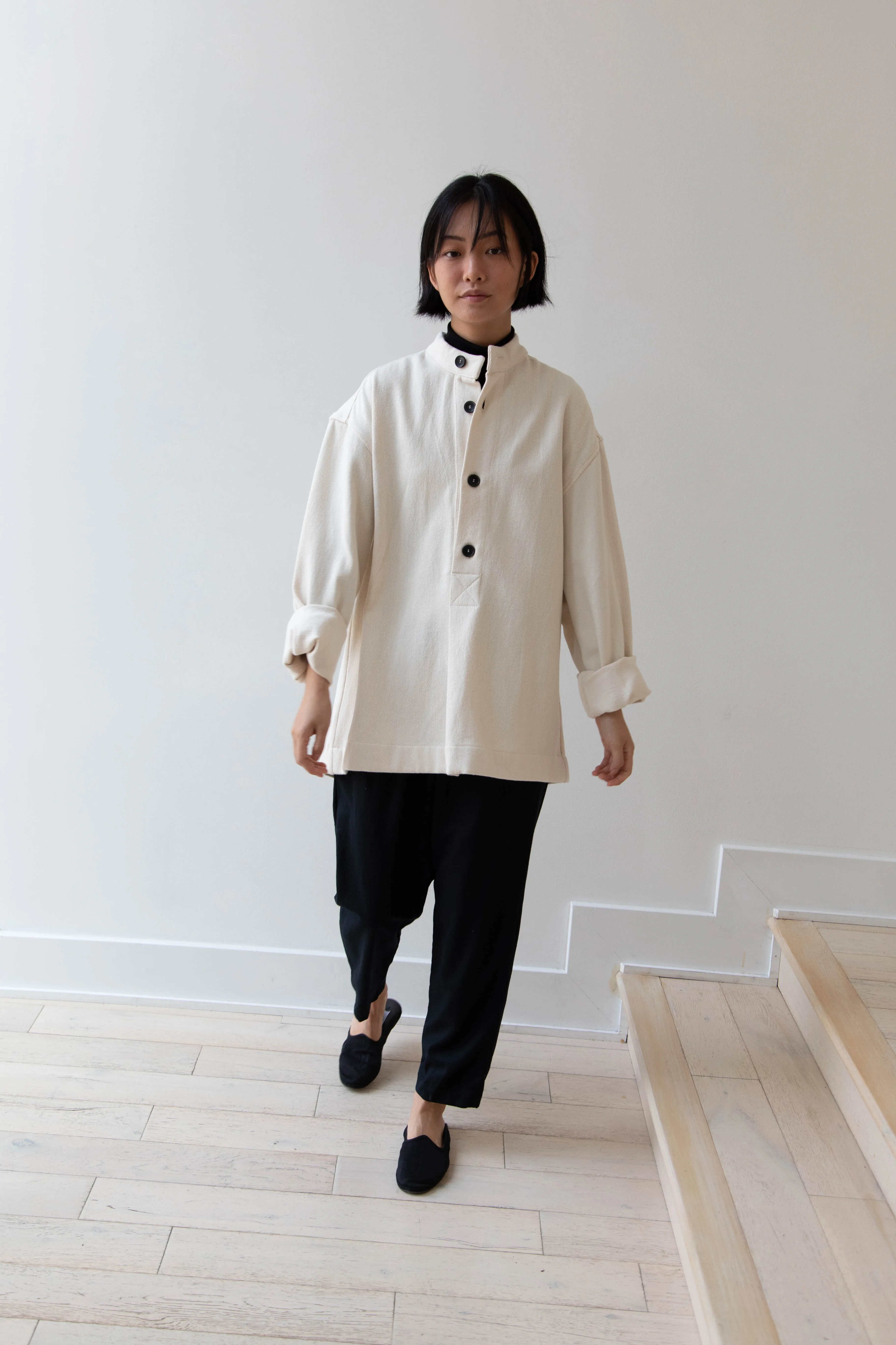 Cawley Pullover in Ecru