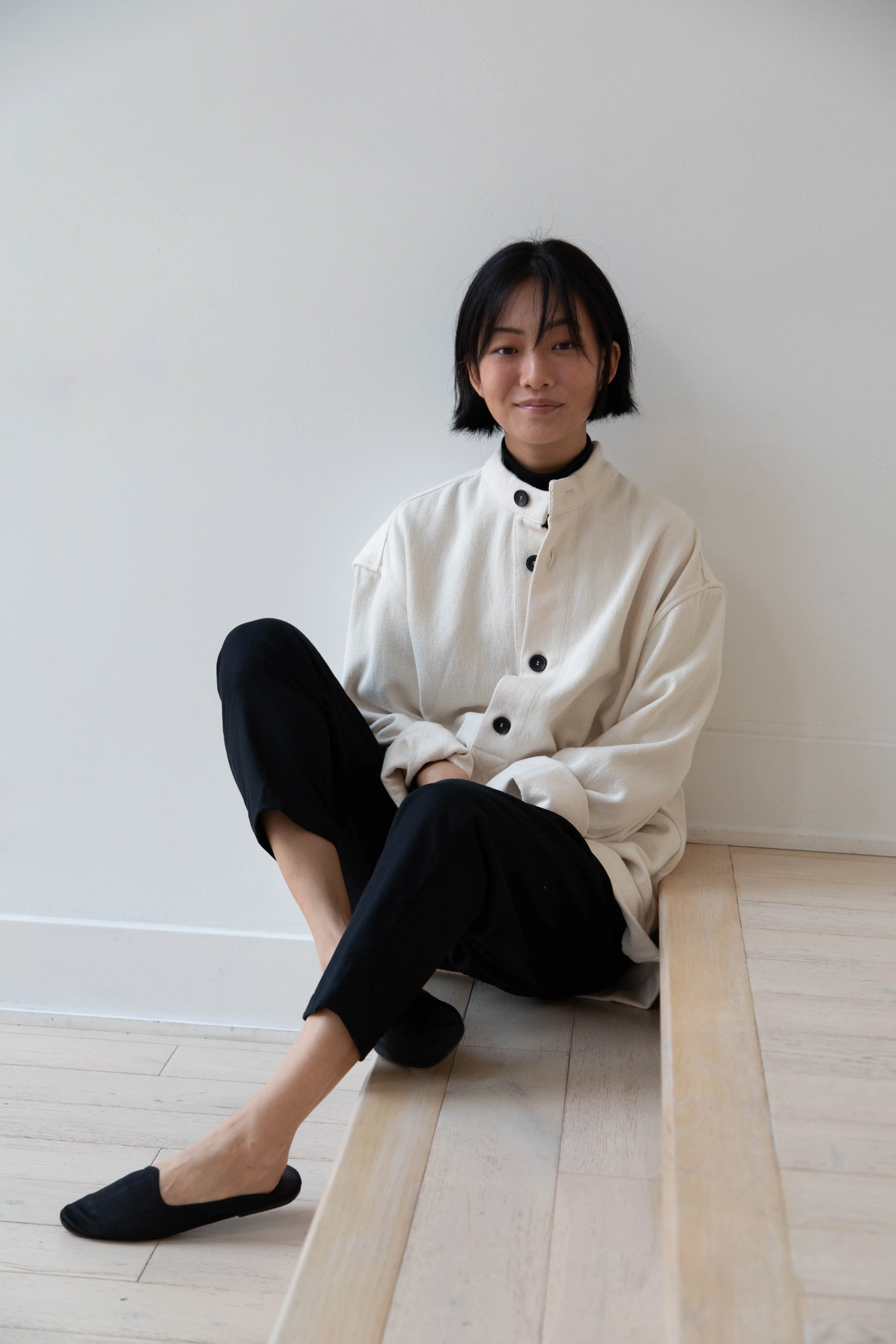 Cawley Pullover in Ecru