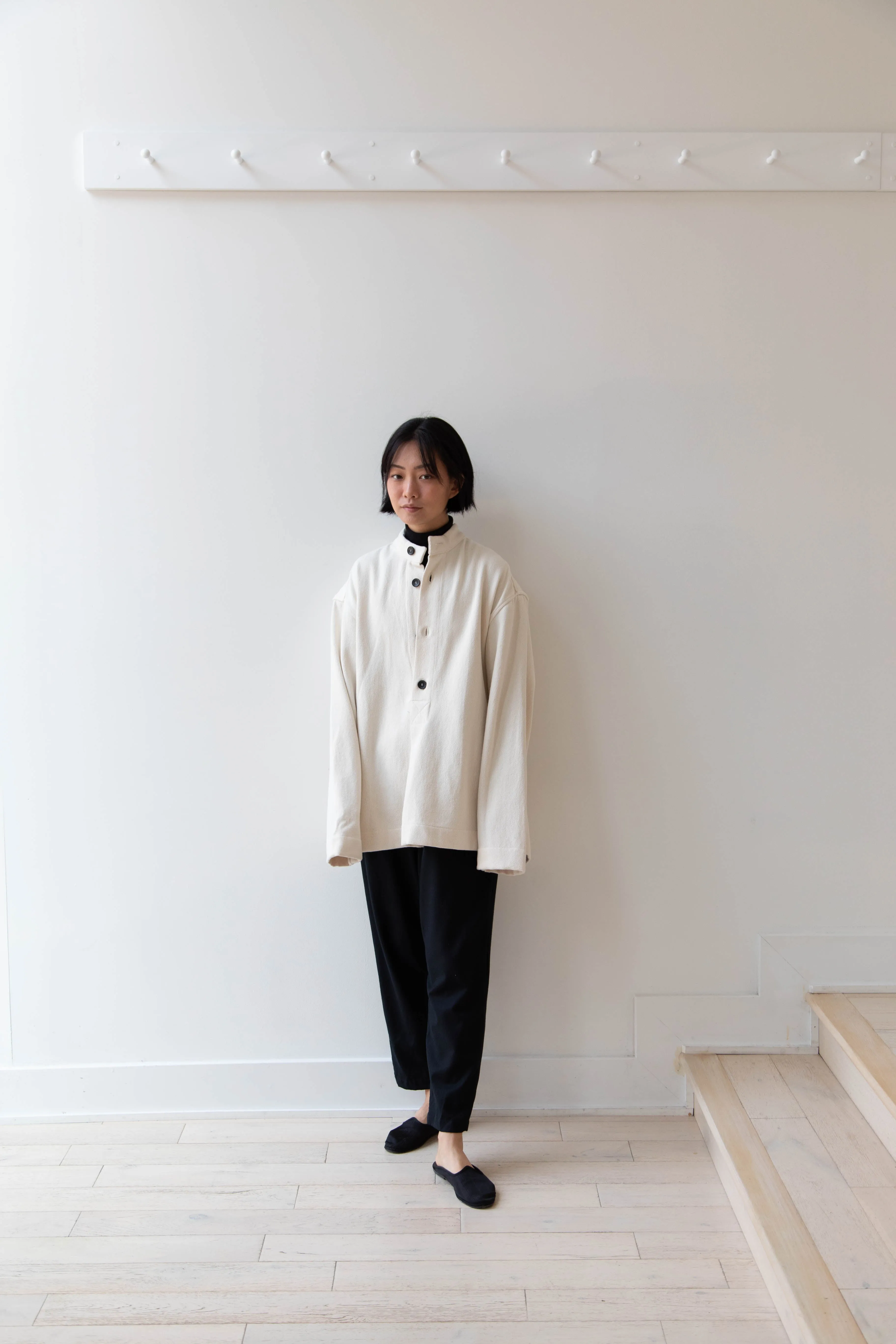 Cawley Pullover in Ecru