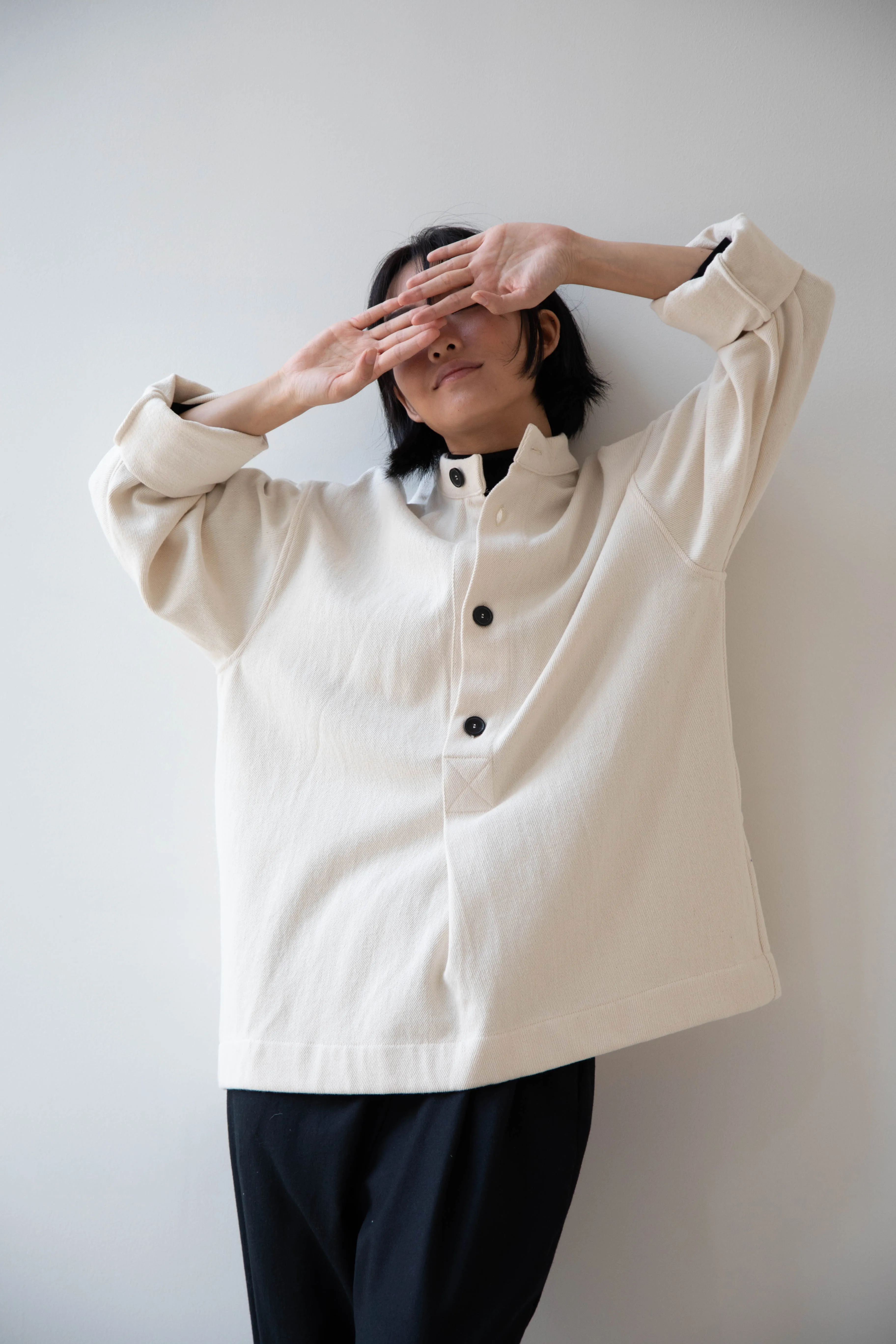 Cawley Pullover in Ecru