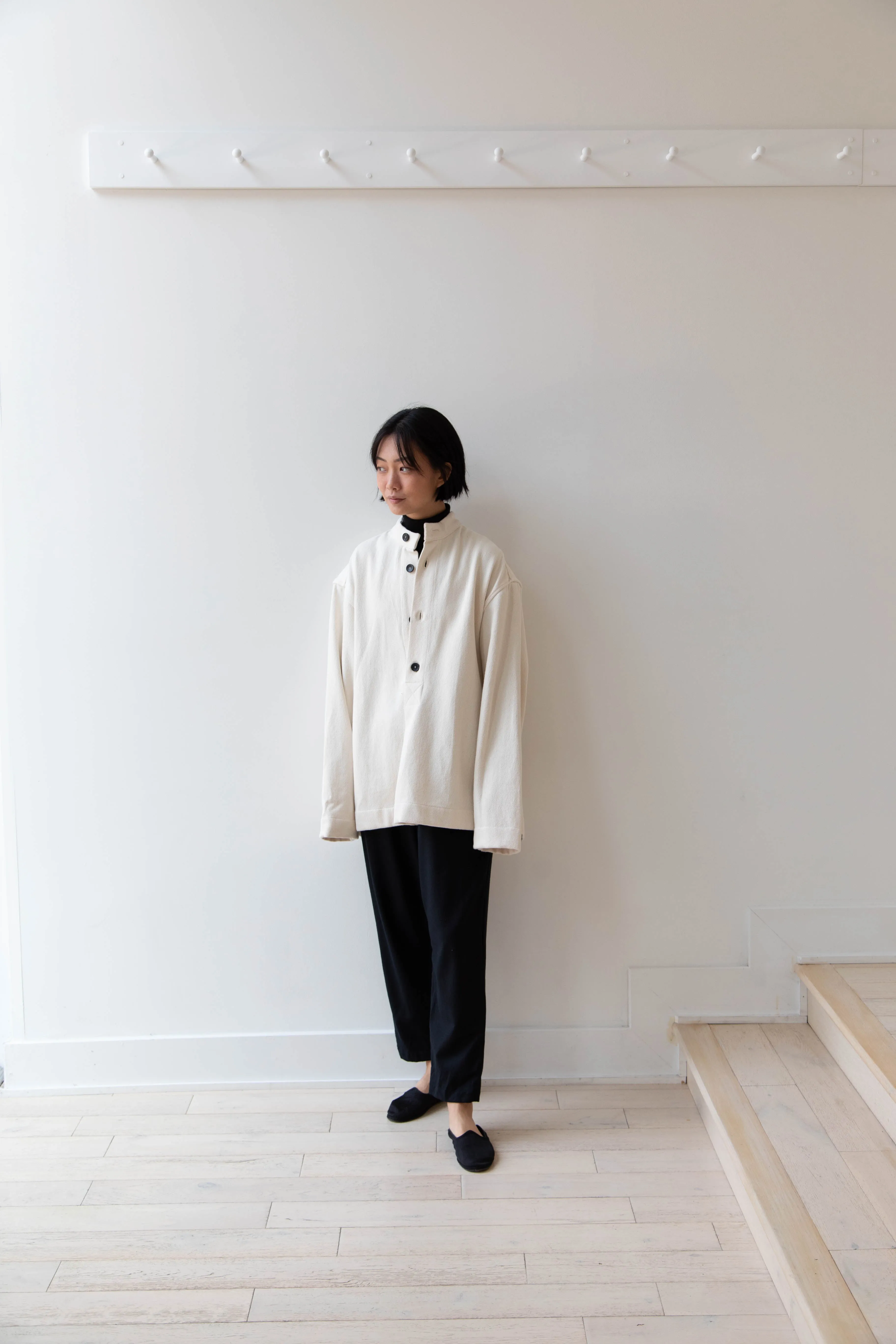 Cawley Pullover in Ecru