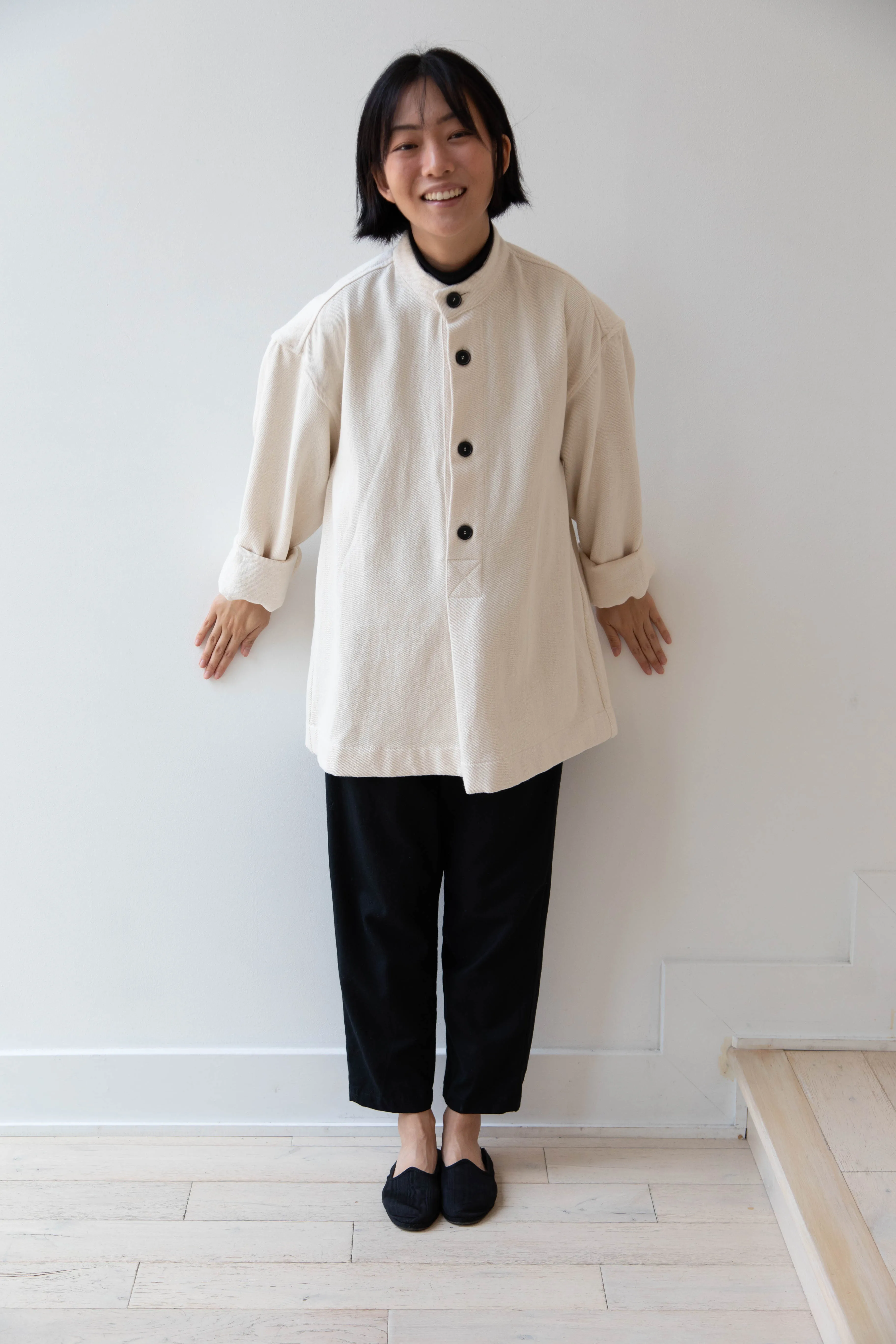 Cawley Pullover in Ecru