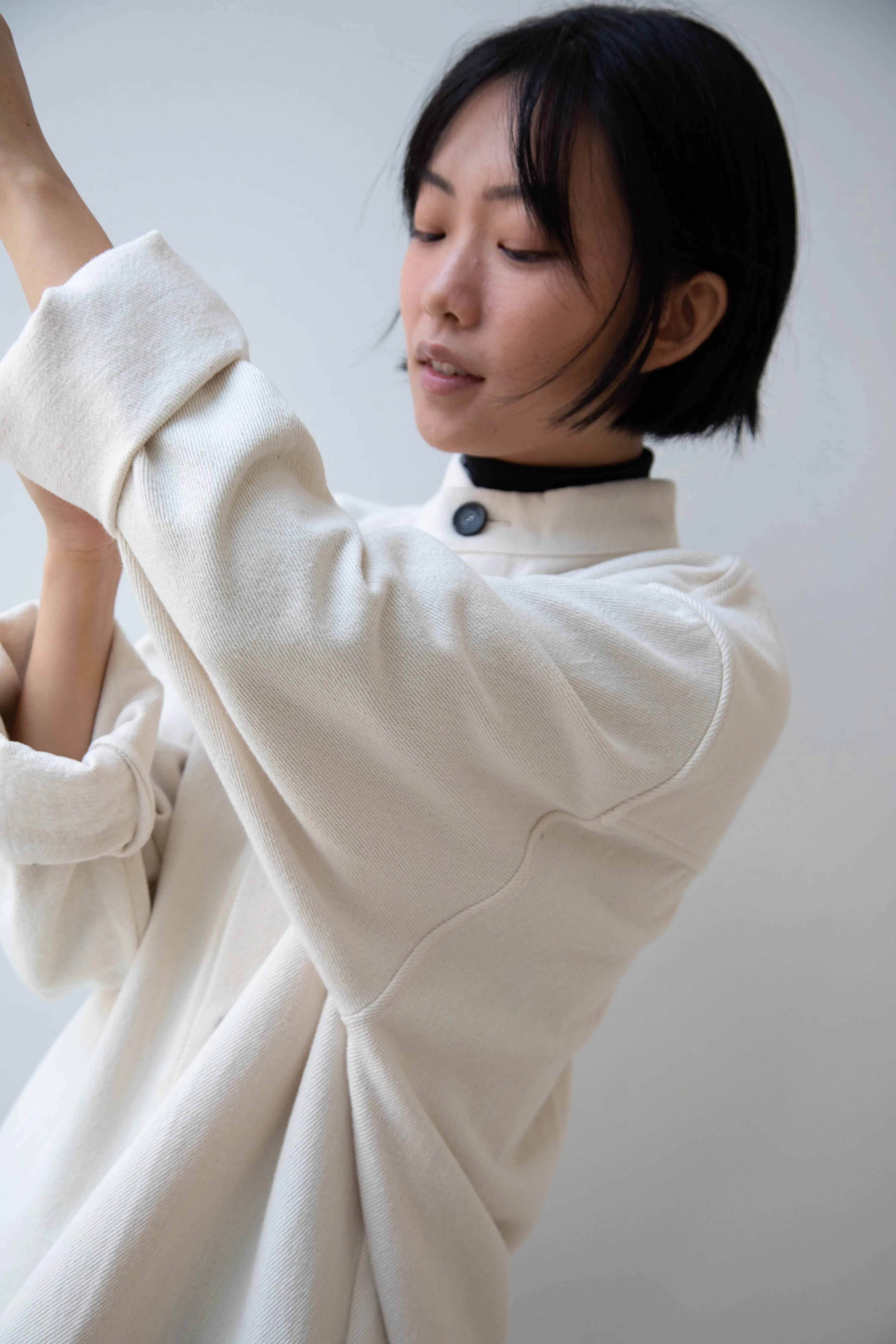 Cawley Pullover in Ecru